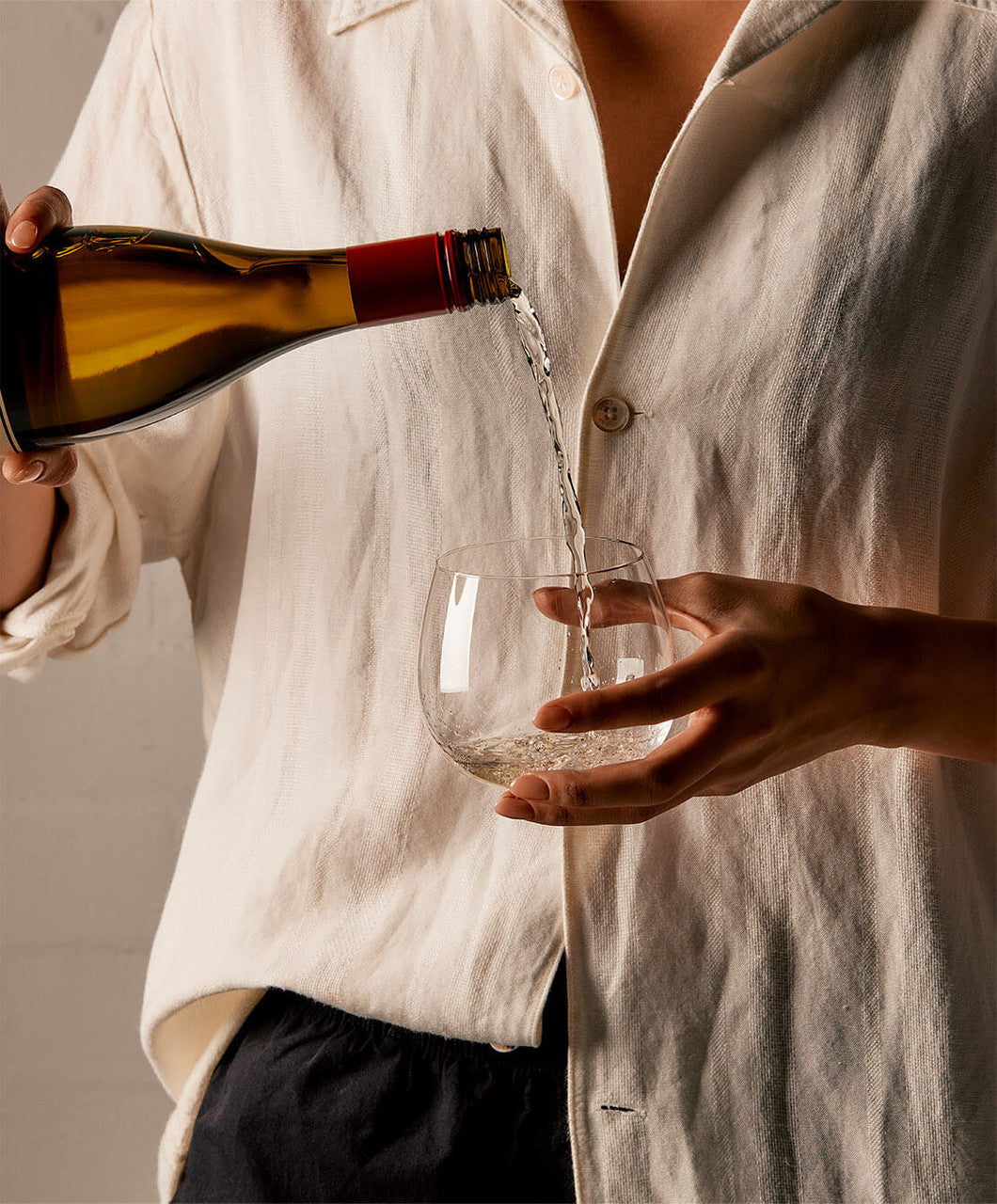 Plumm Stemless WHITE B+ - Set Of 4