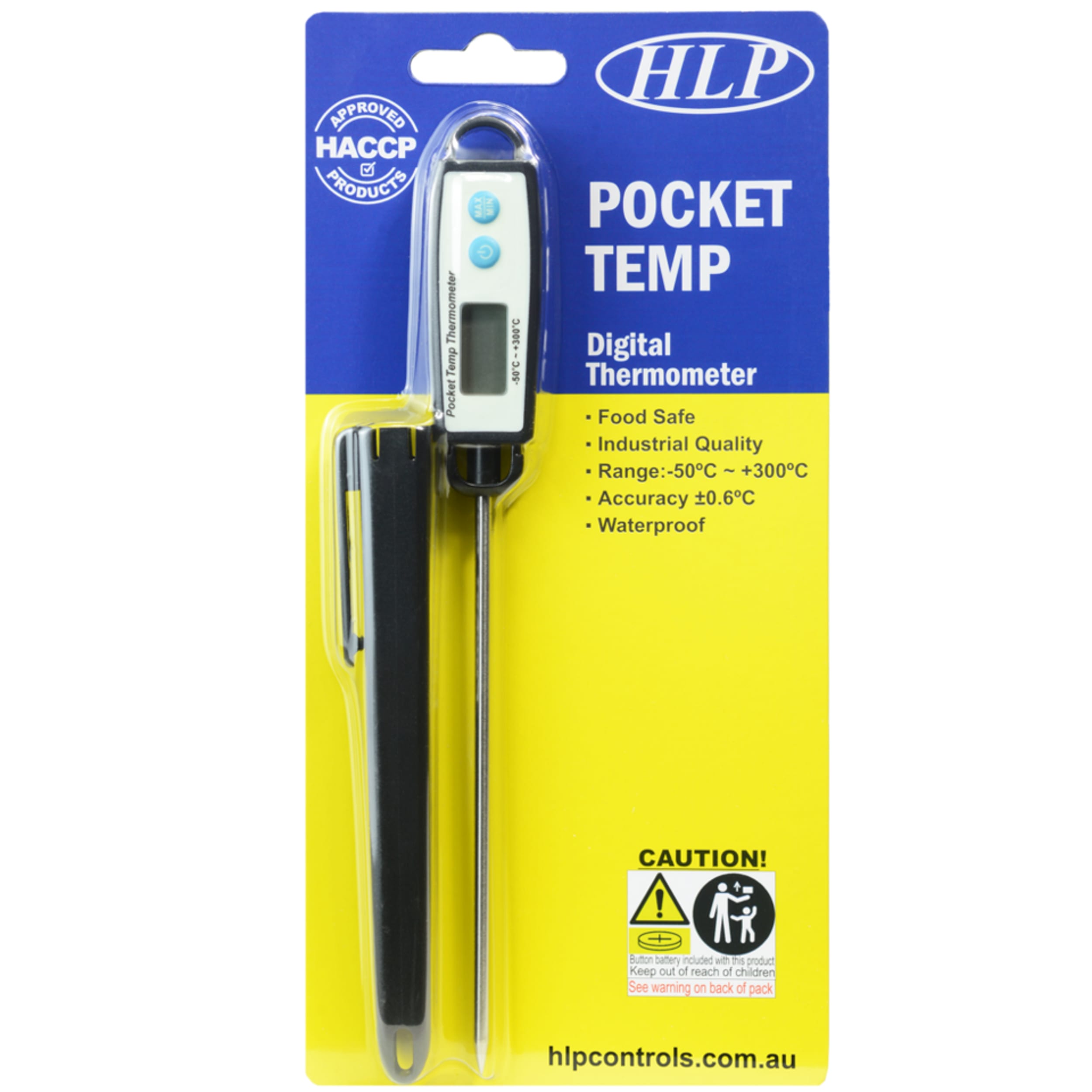 HLP Pocket Temp Waterproof Probe Thermometer
