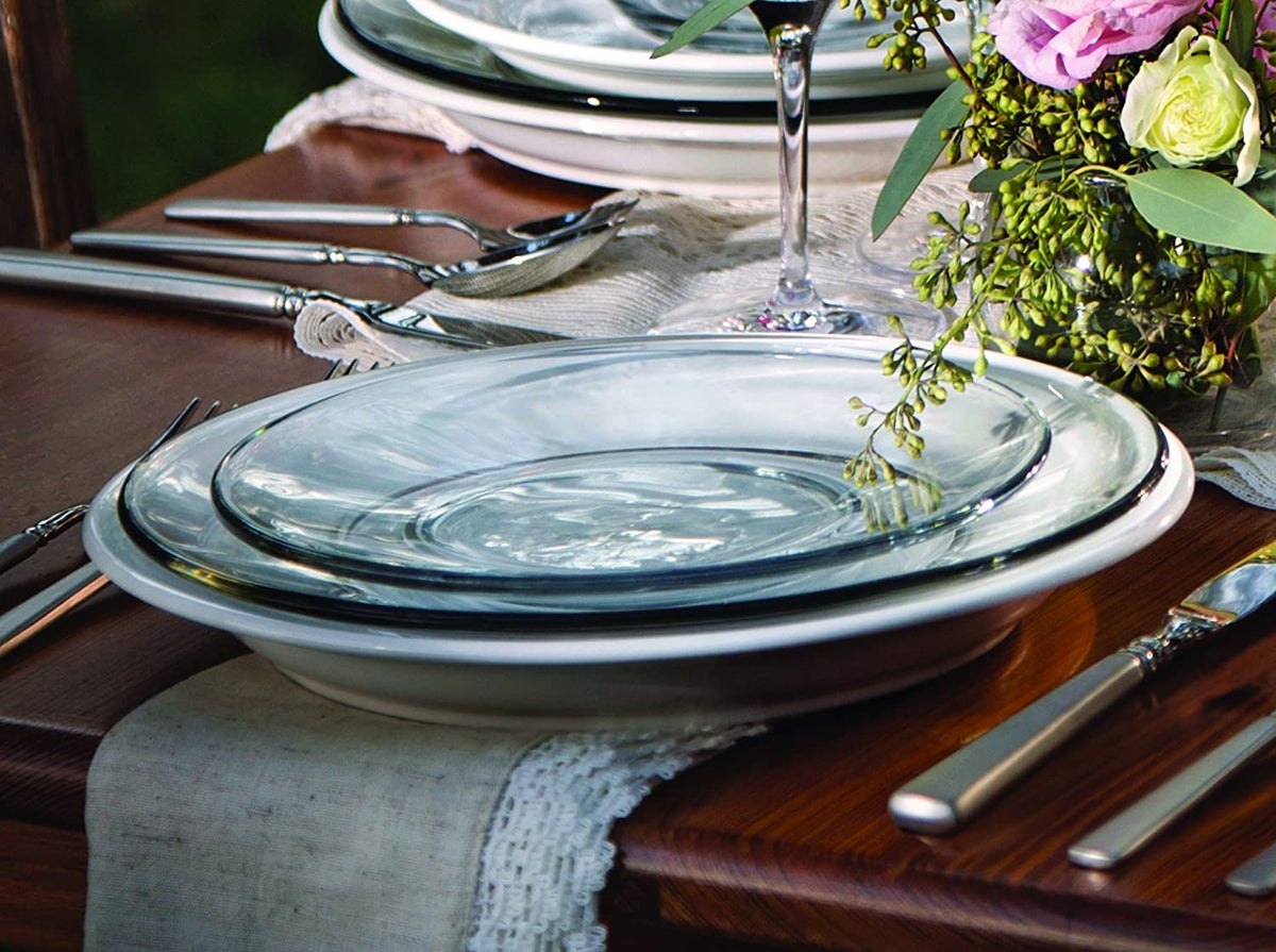 Anchor Hocking Presence Glass Platter & Charger 33cm