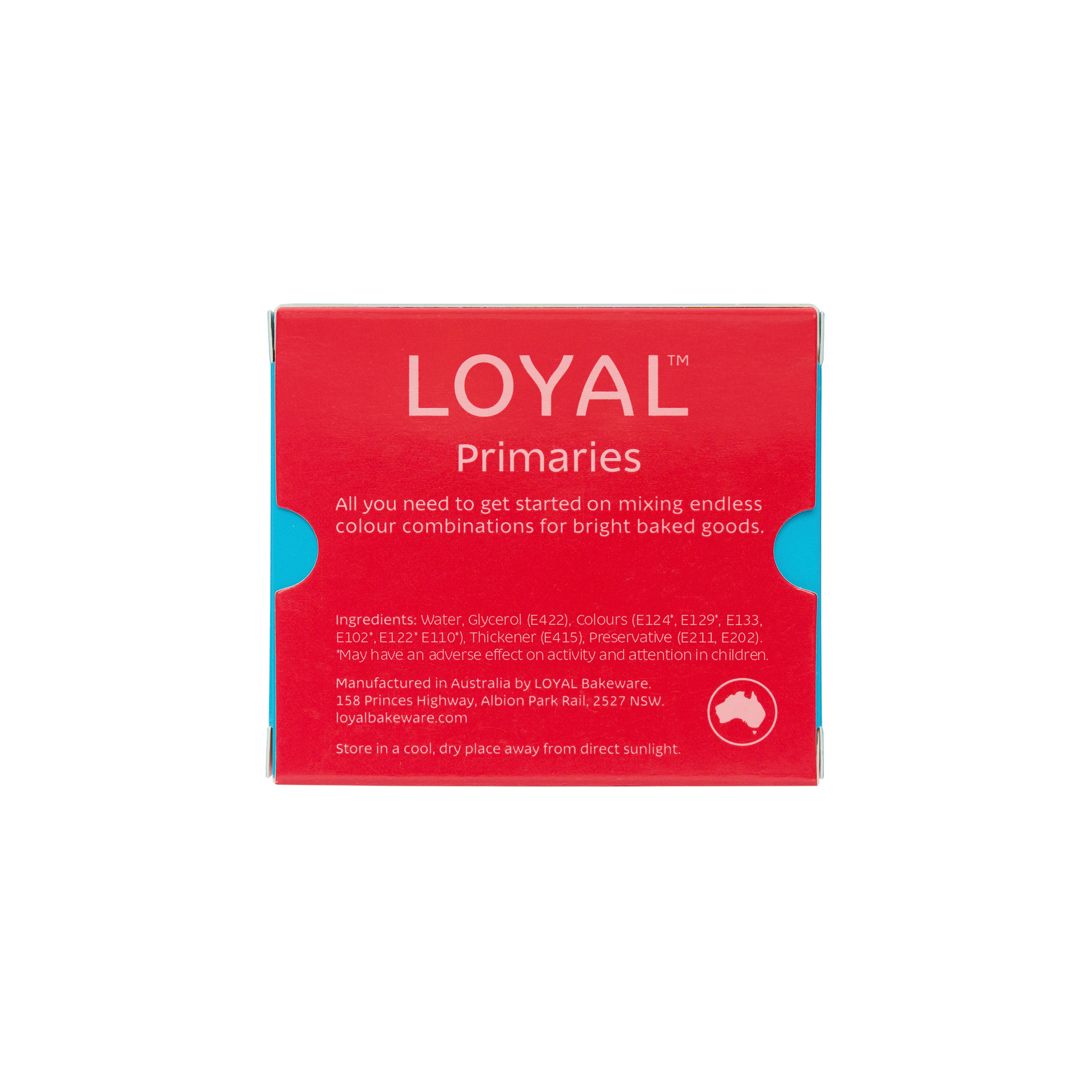 LOYAL Gel Colour Set Primaries 20ml 3 Piece