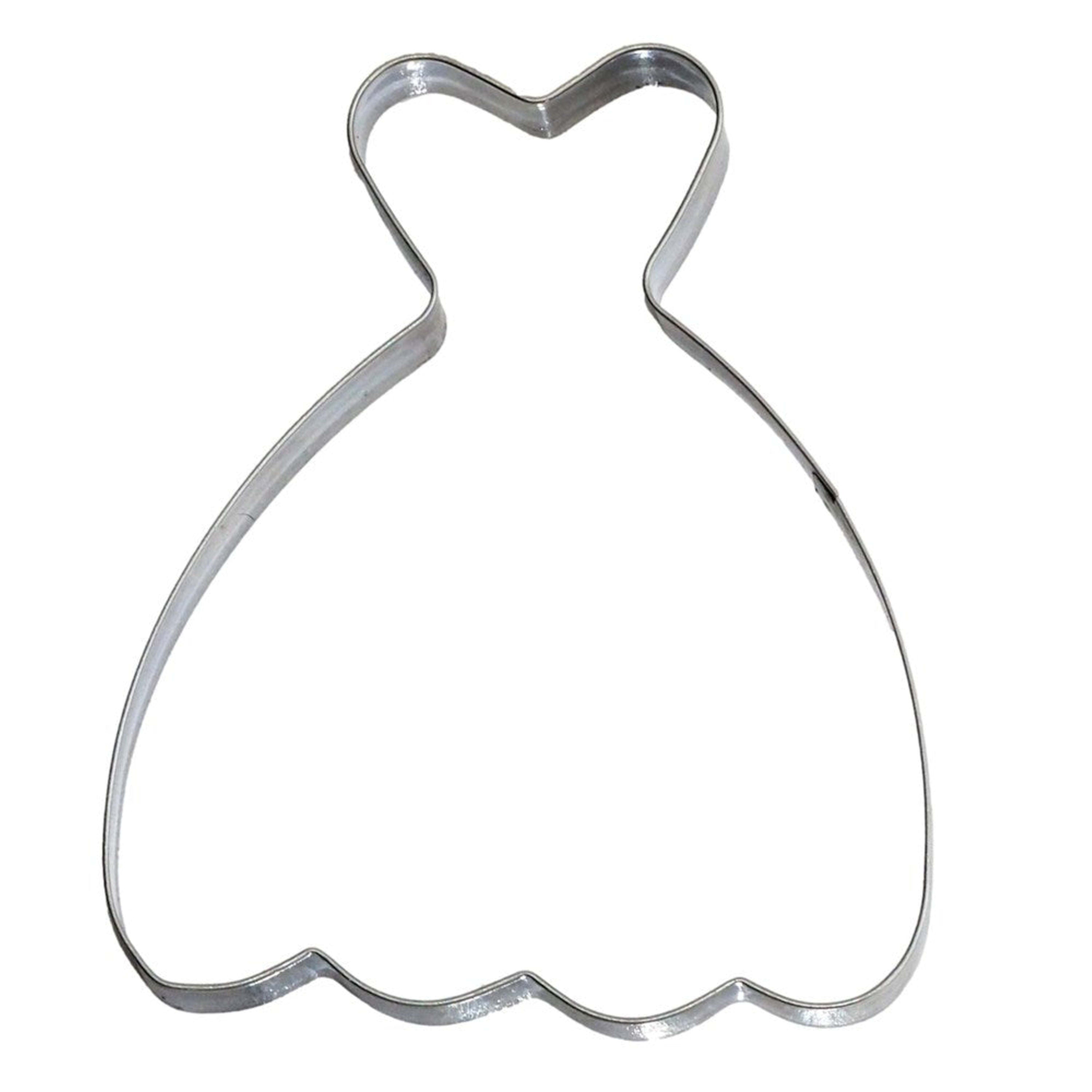 Sweet Themes Princess Gown or Wedding Dress Cookie Cutter