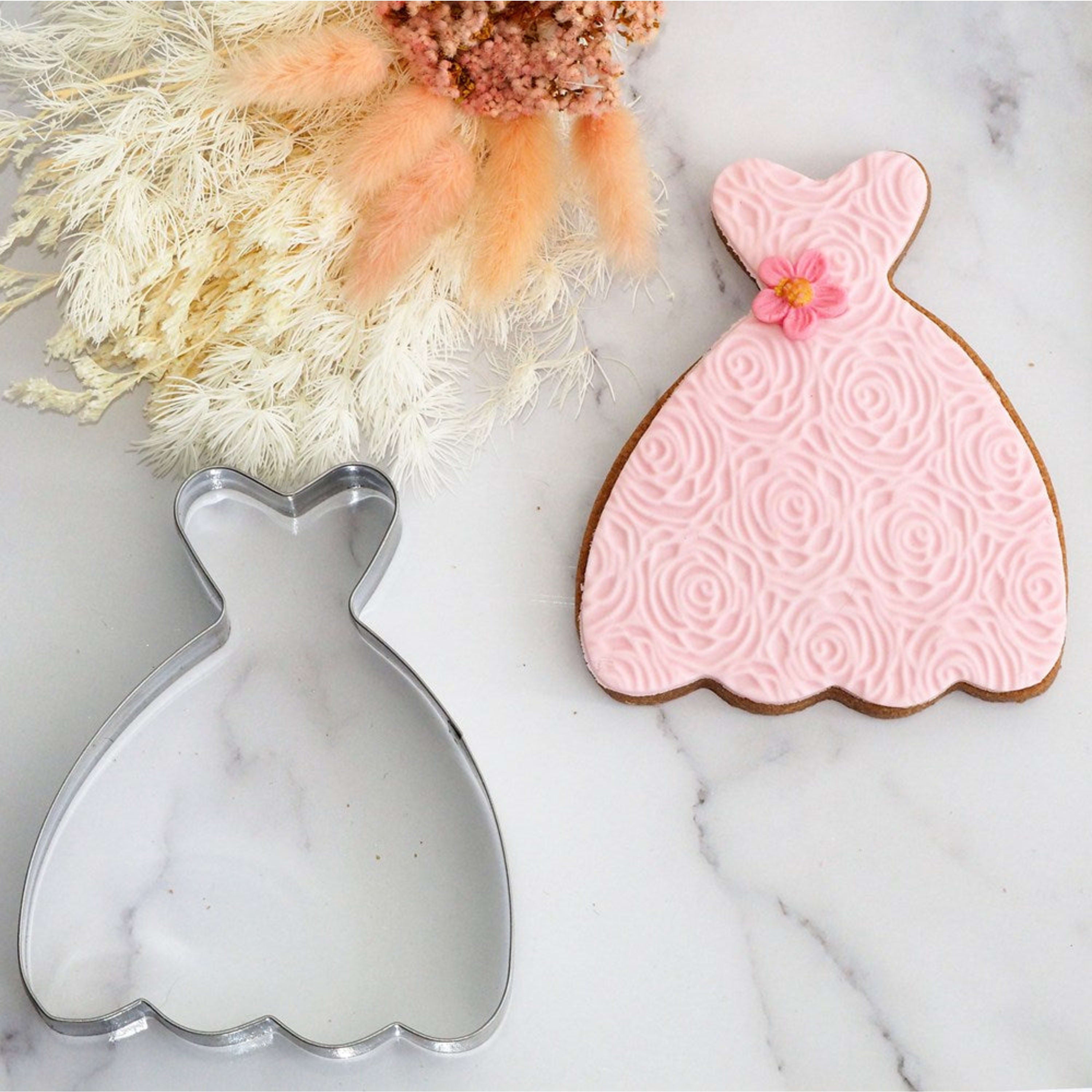 Sweet Themes Princess Gown or Wedding Dress Cookie Cutter