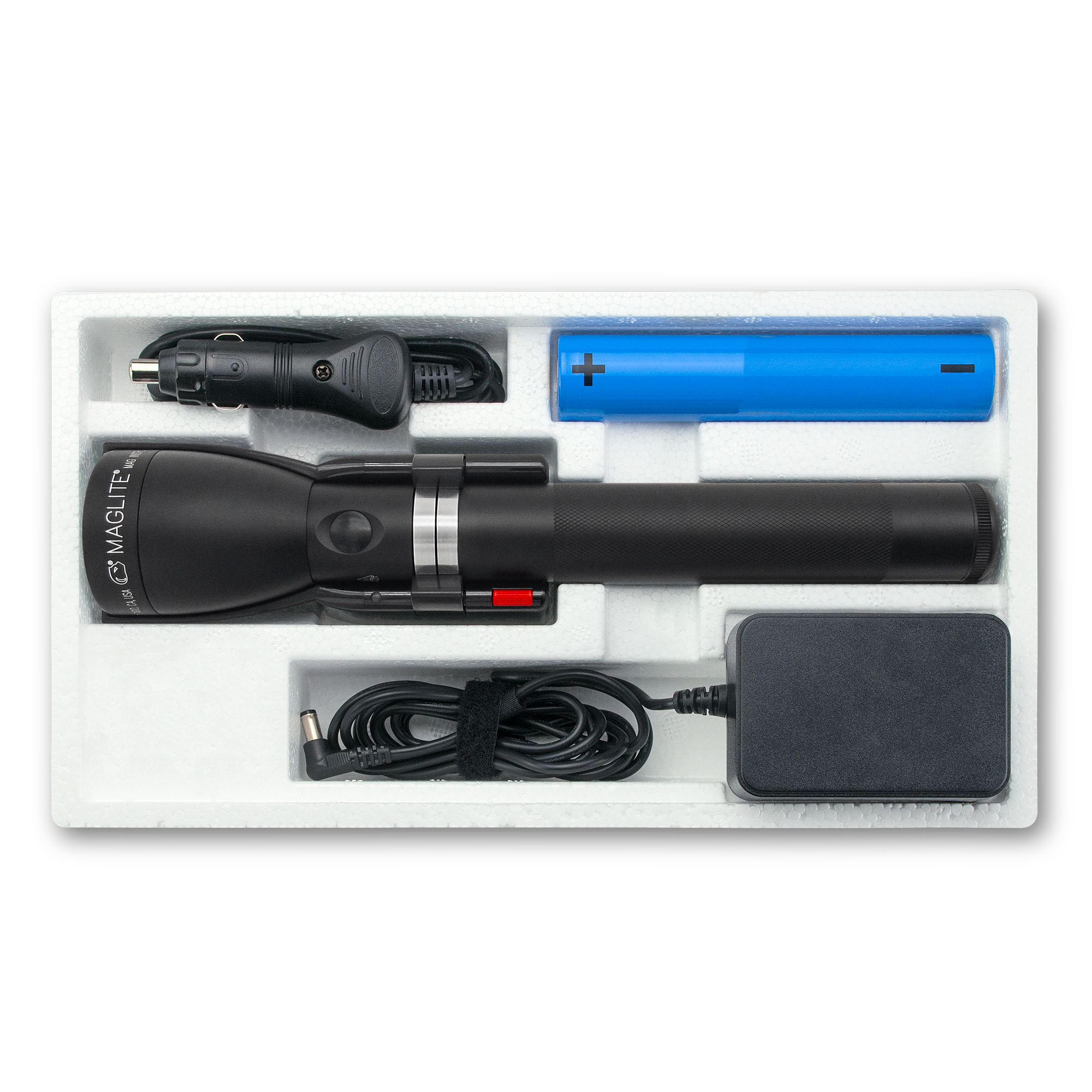 Maglite ML150LRX LED Rechargeable Flashlight System - Matte