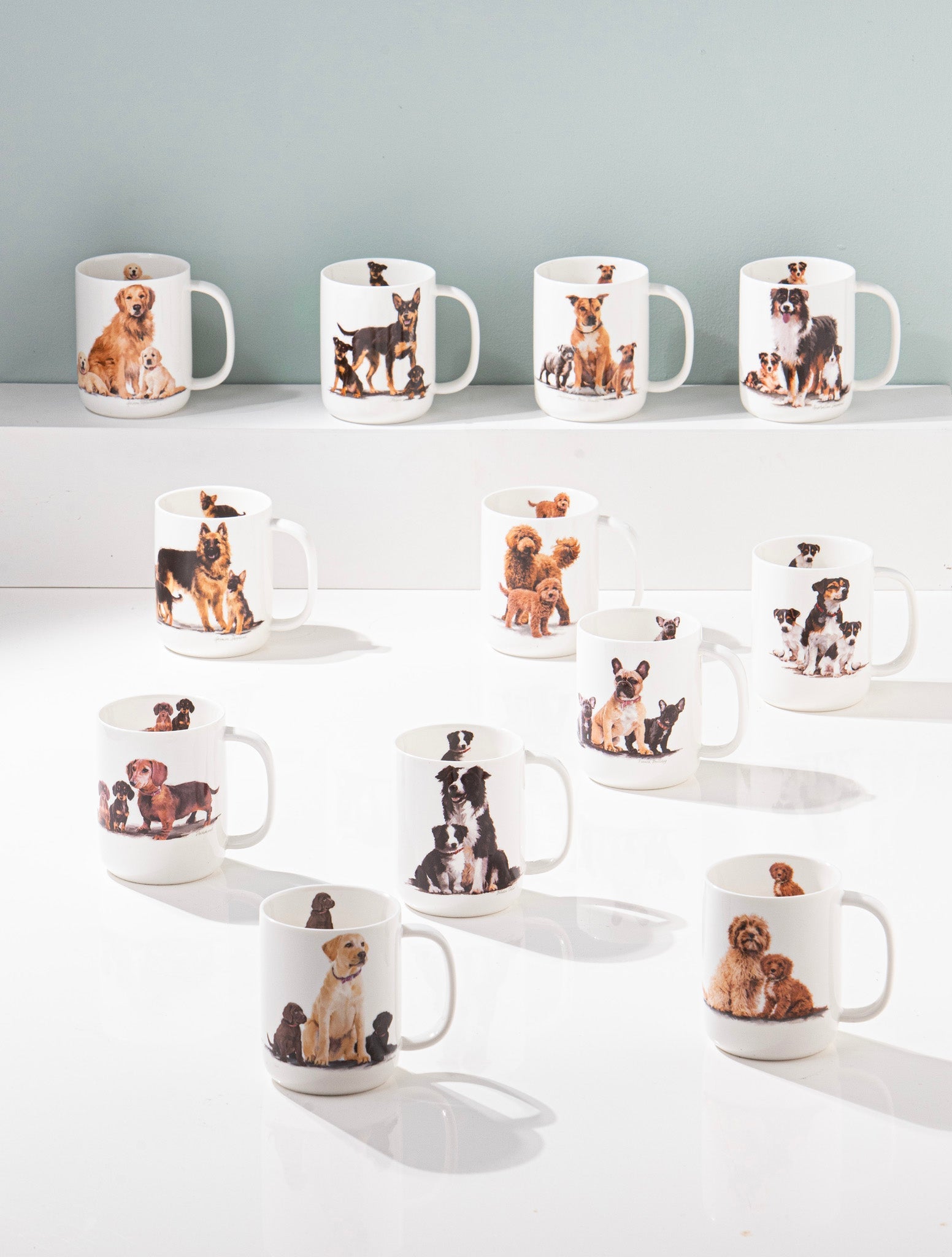 Ashdene Puppy Love Golden Retriever Mug