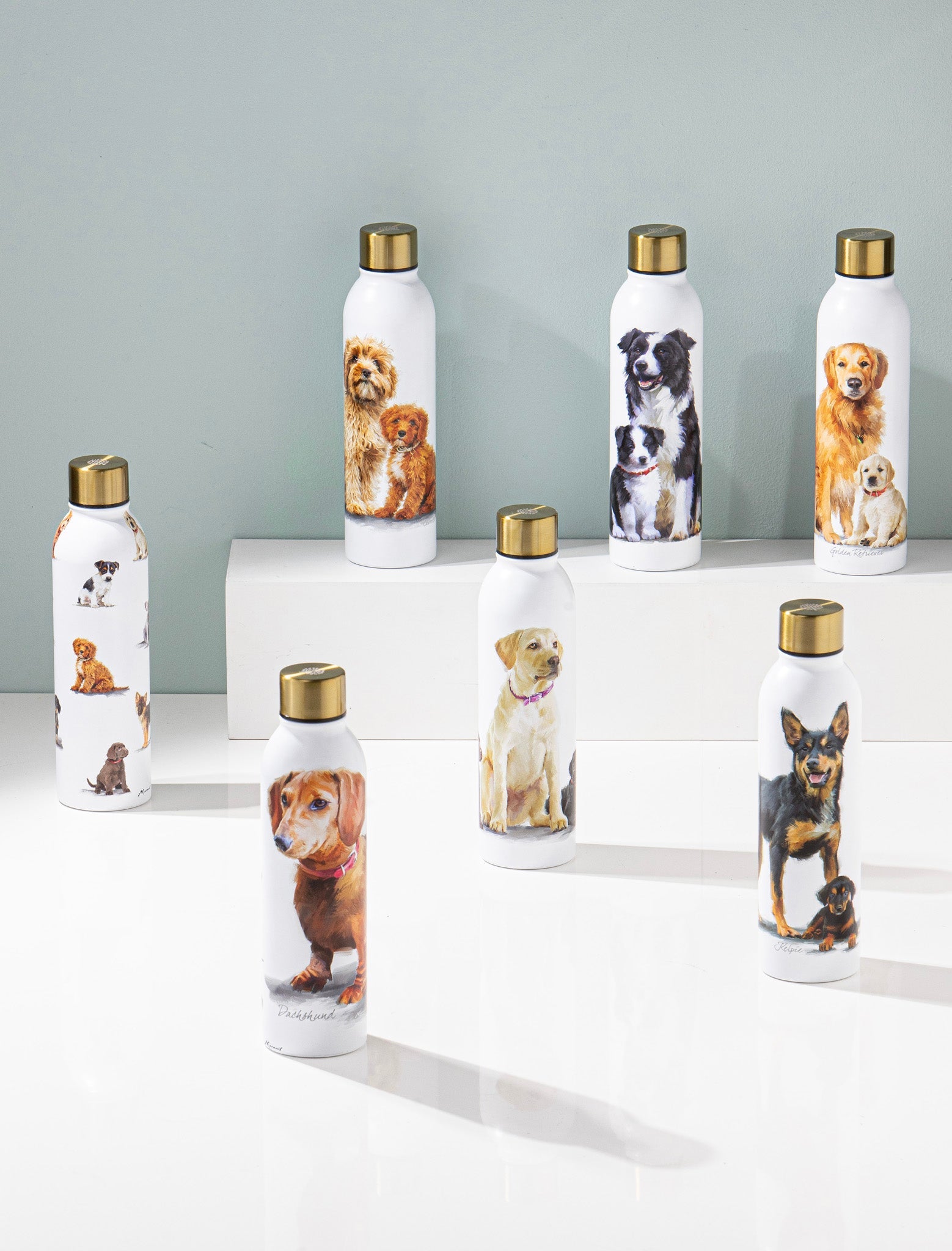 Ashdene Puppy Love Kelpie Drink Bottle