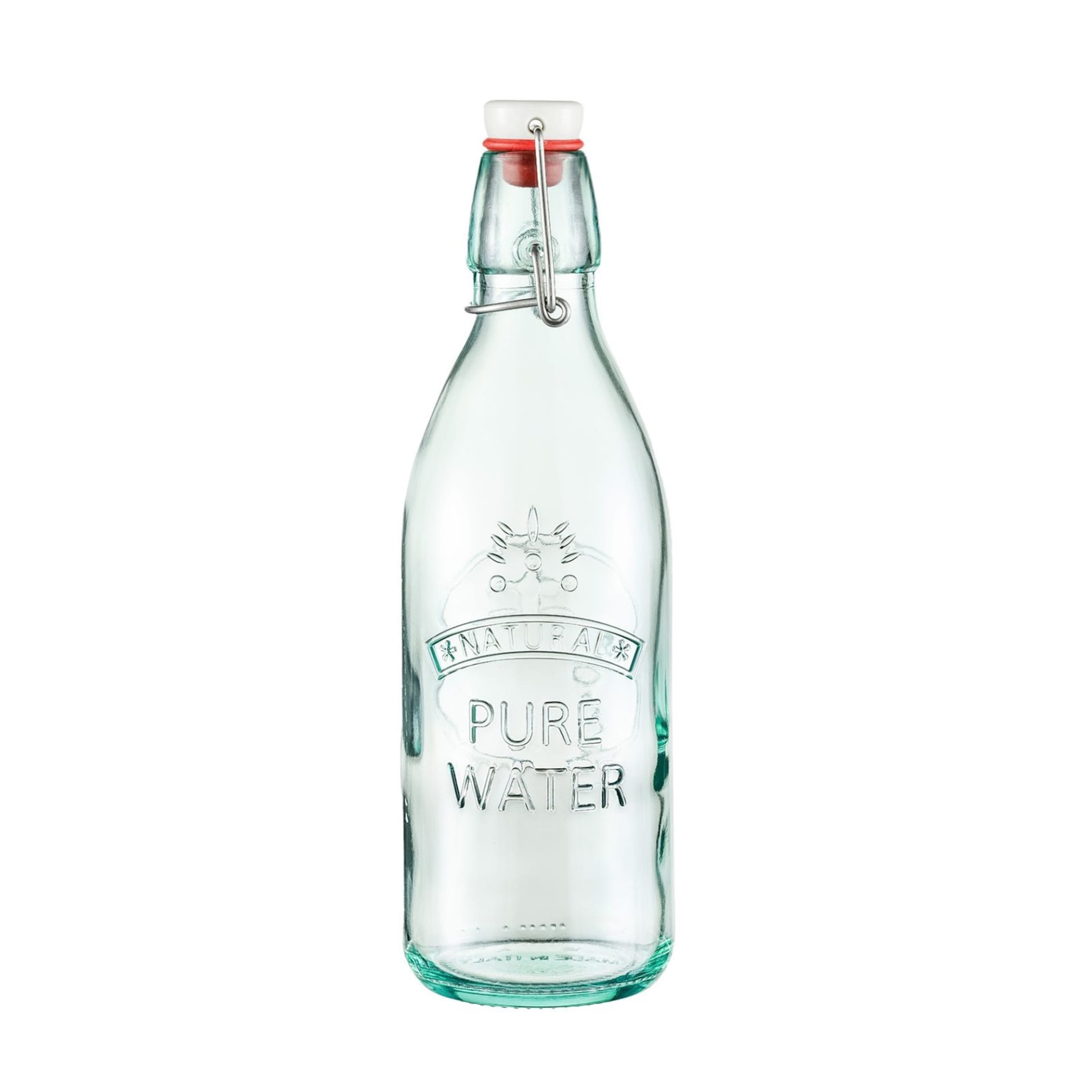 Vetreria Etrusca Pure Water Swing Top Bottle 1000ml