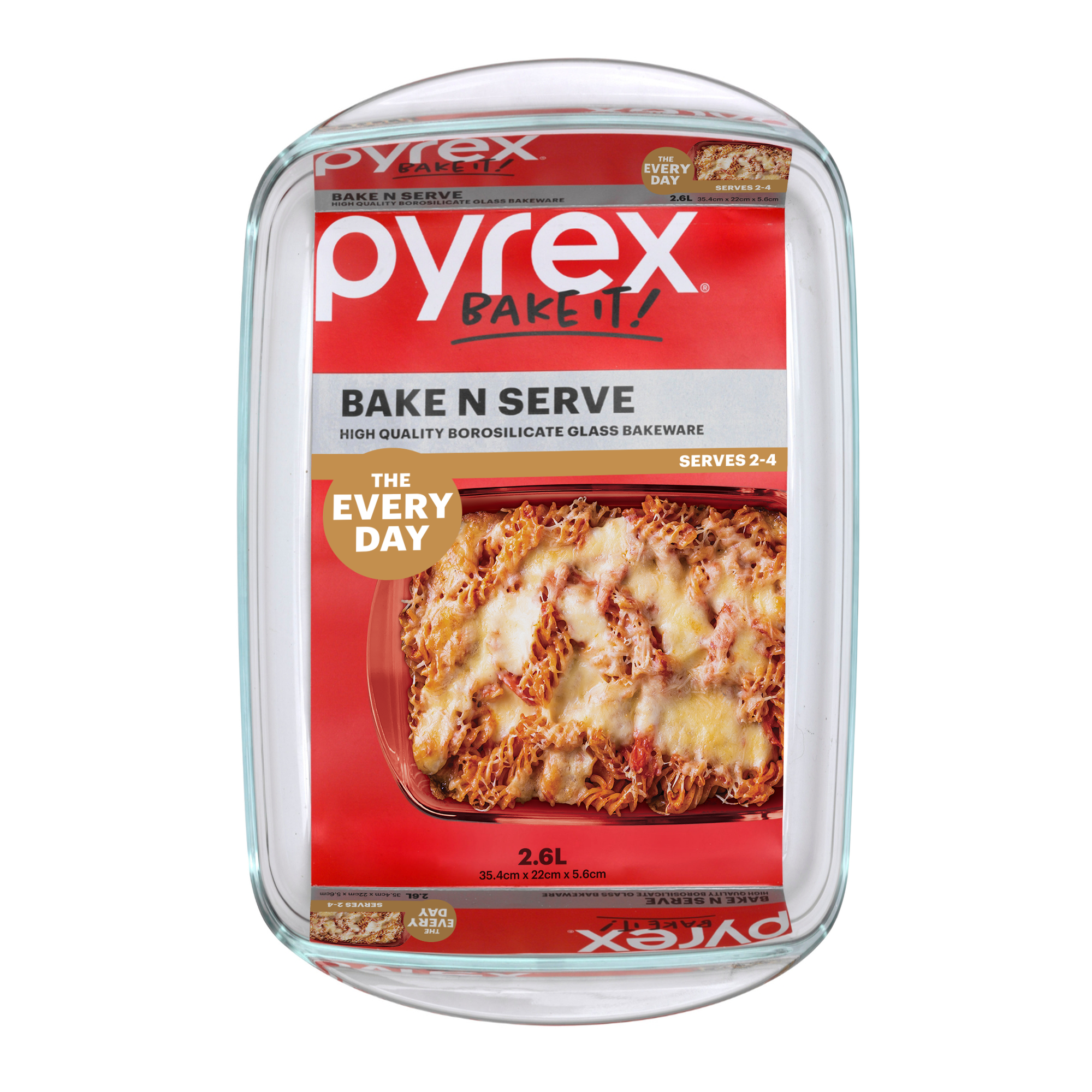 Pyrex Bake N Serve Rectangle Baking Dish (2.6L)