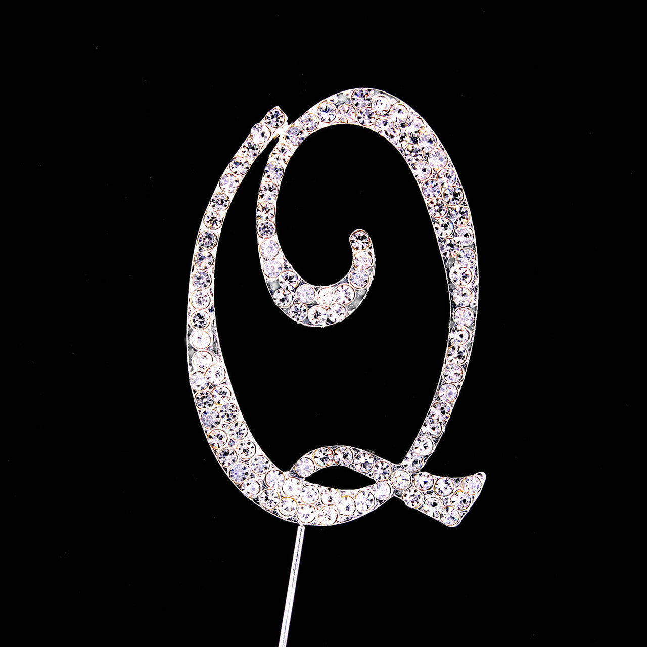 Bake Group Diamante Letter Q 7cm