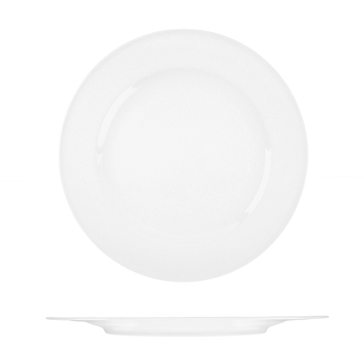 RAK Bravura Round Plate - Wide Rim (320mm - White)