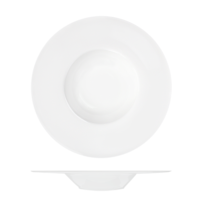 RAK Bravura Gourmet Bowl - Wide Rim (290mm - White)