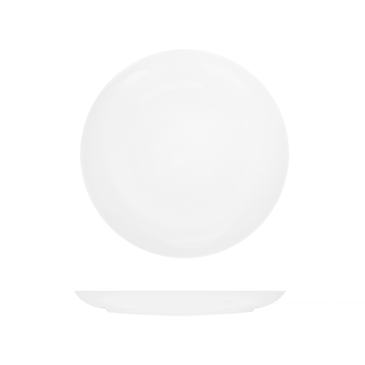 RAK Fedra Round Coupe Plate (210mm - White)