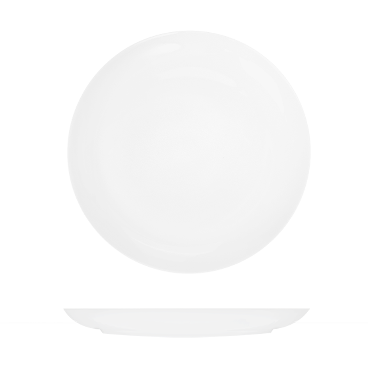 RAK Fedra Round Coupe Plate (270mm - White)