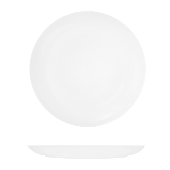 RAK Fedra Round Coupe Plate (290mm - White)