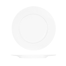 RAK Spectra Round Plate - Flat Wide Rim (270mm - White)