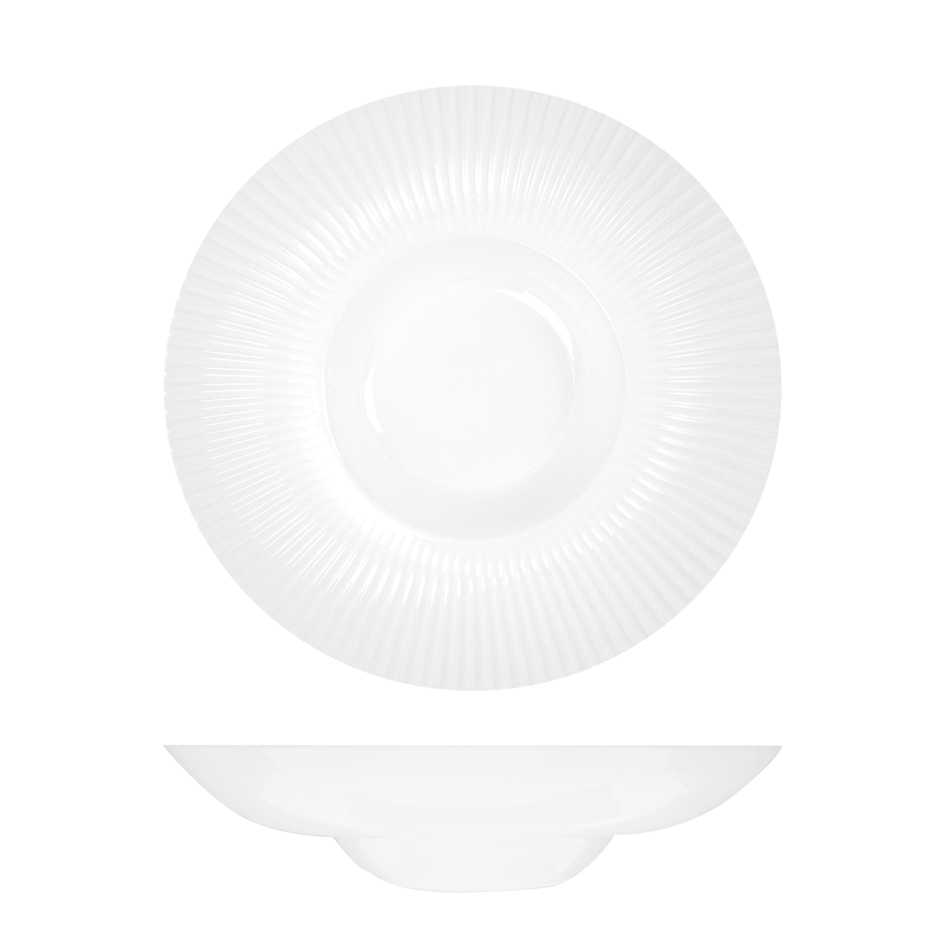 RAK Spectra Gourmet Bowl - High Sided (260mm - White)