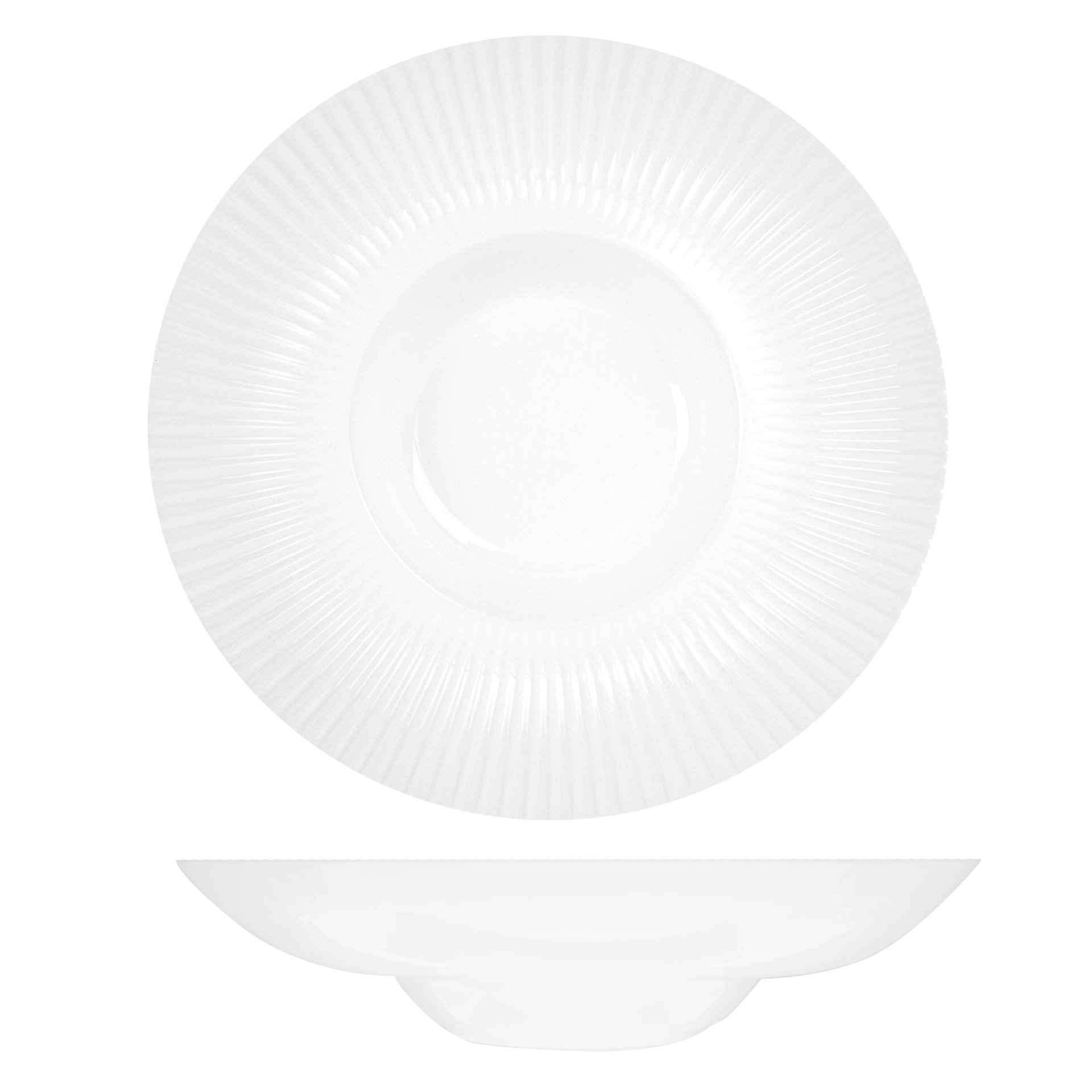 RAK Spectra Gourmet Bowl - High Sided (290mm - White)