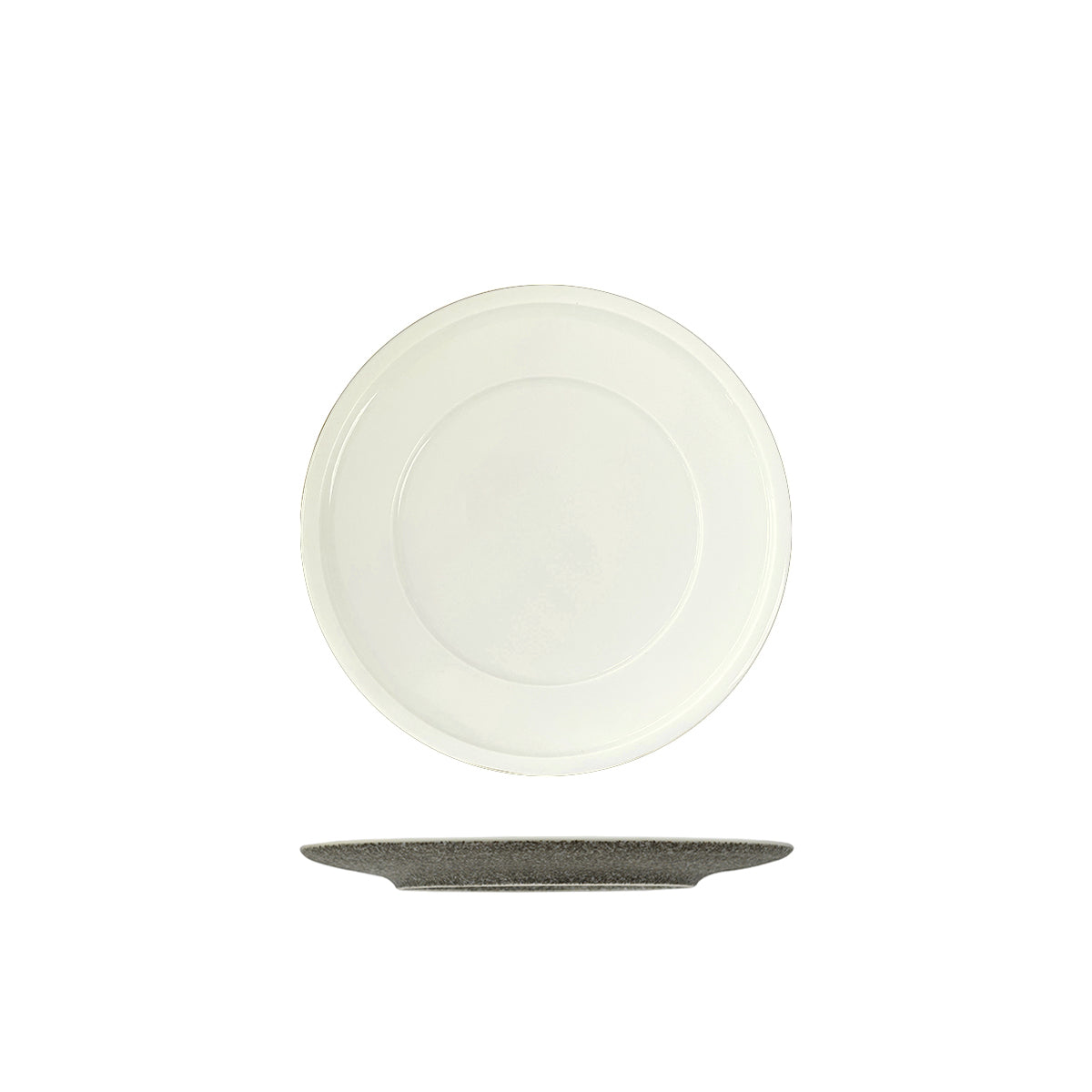 RAK Rakstone Dual Round Plate - Wide Rim (240mm)