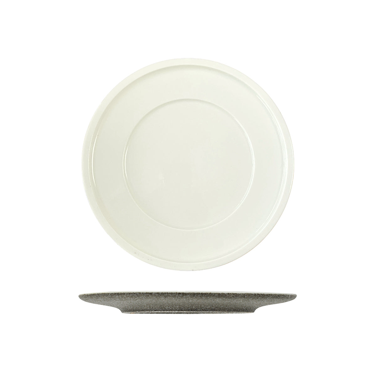 RAK Rakstone Dual Round Plate - Wide Rim (280mm)