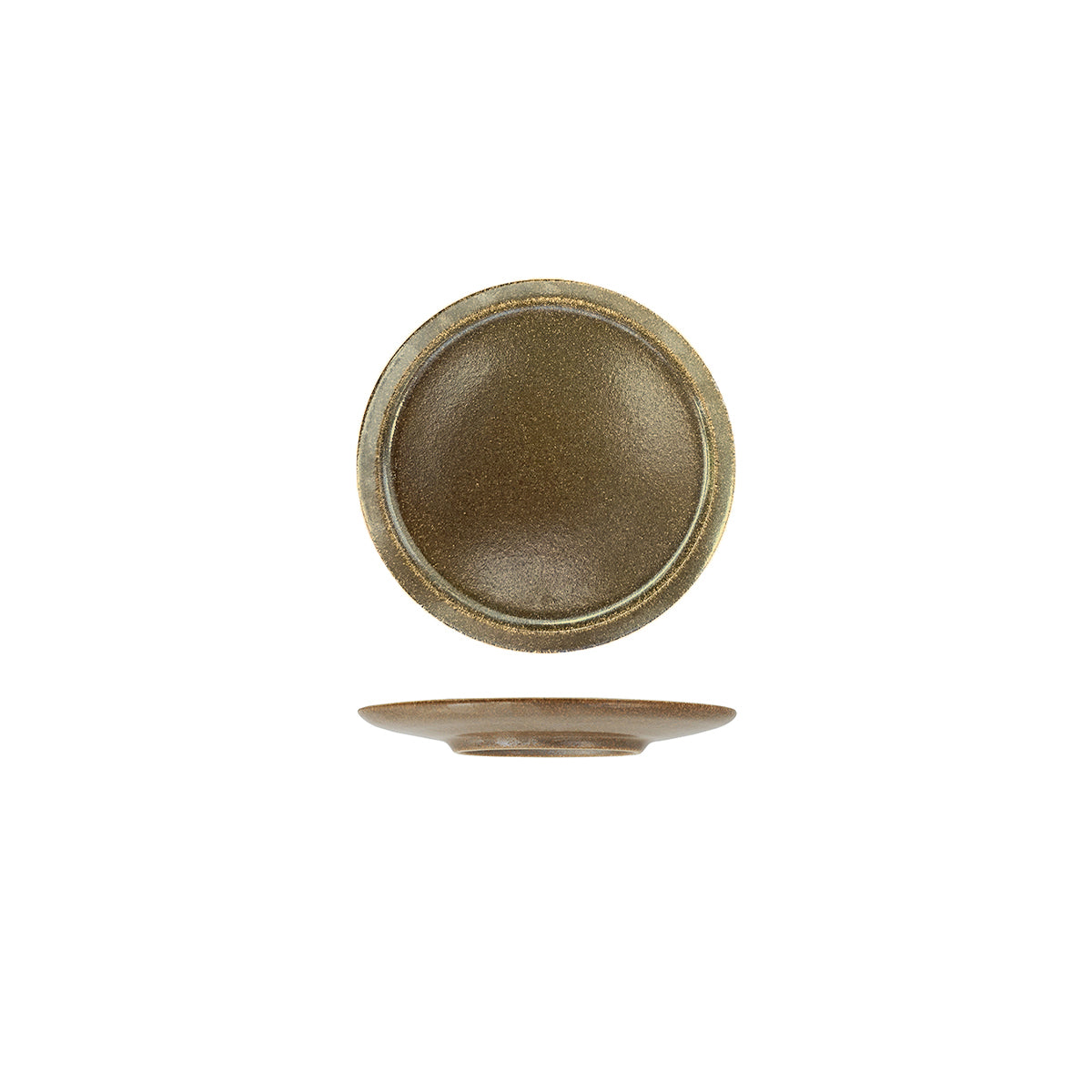 RAK Rakstone Rust Flat Coupe Plate (160mm)