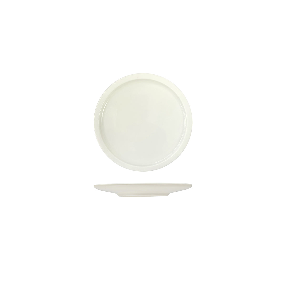 RAK Rakstone Ivory Flat Coupe Plate (160mm)