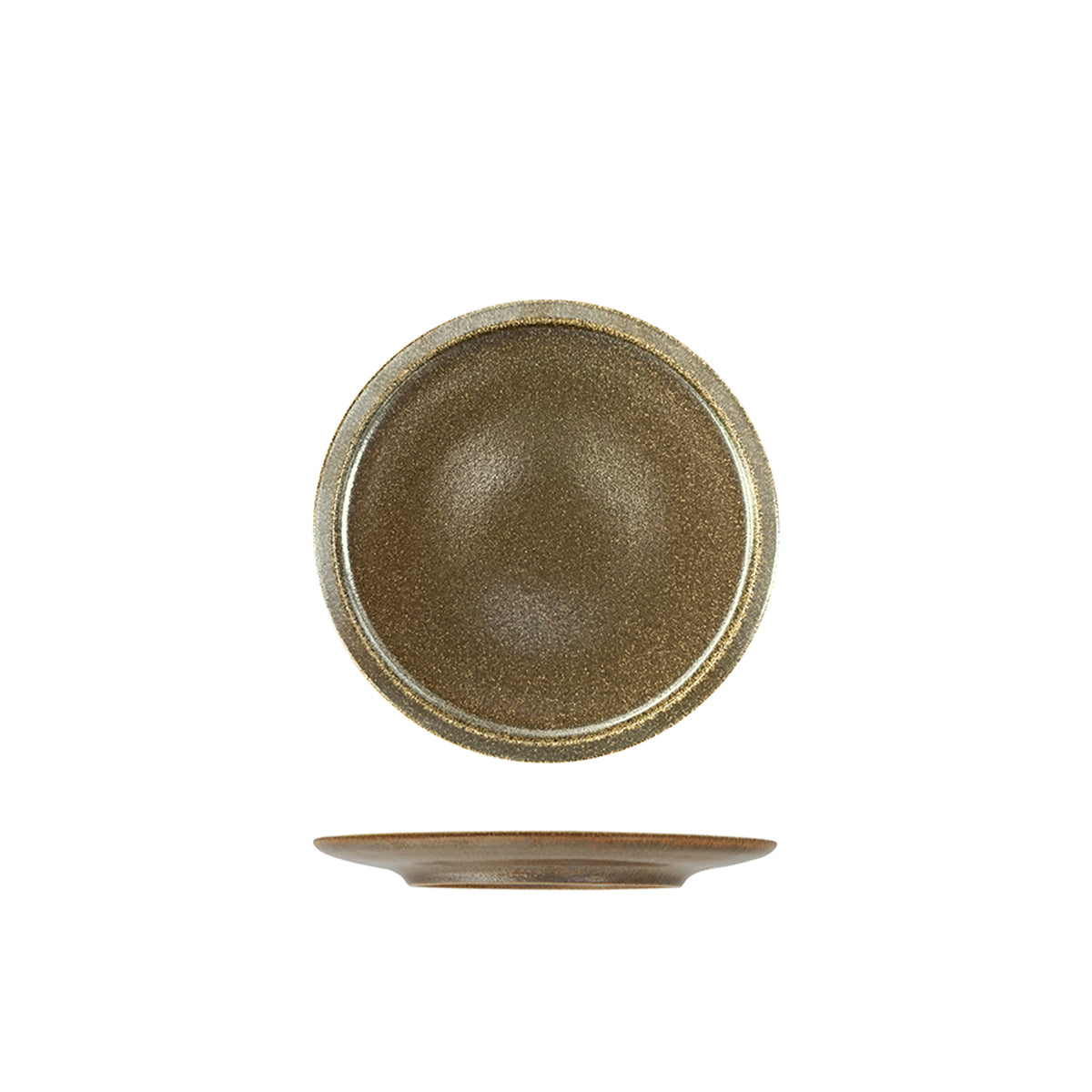 RAK Rakstone Rust Flat Coupe Plate (210mm)