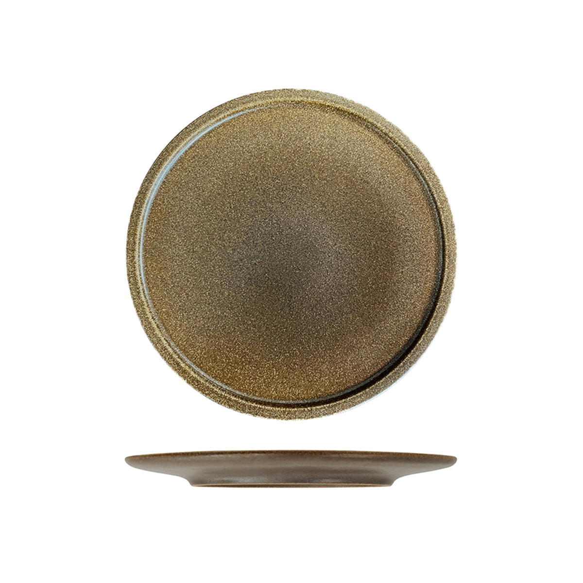 RAK Rakstone Rust Flat Coupe Plate (280mm)