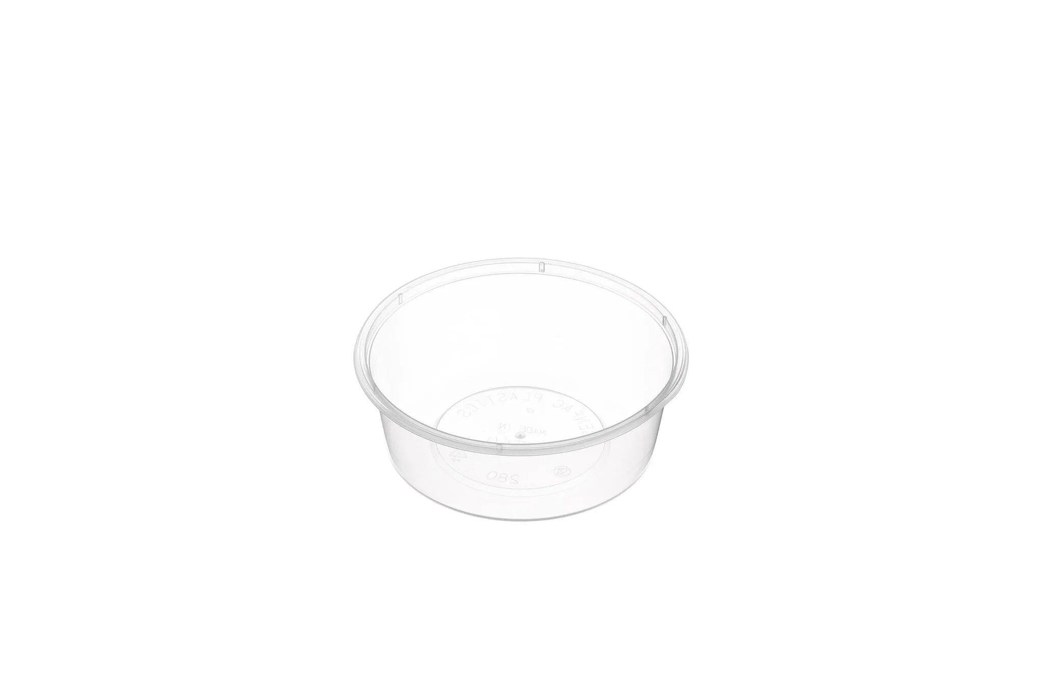 Genfac 280ml Round Container Natural (Sleeve of 50)