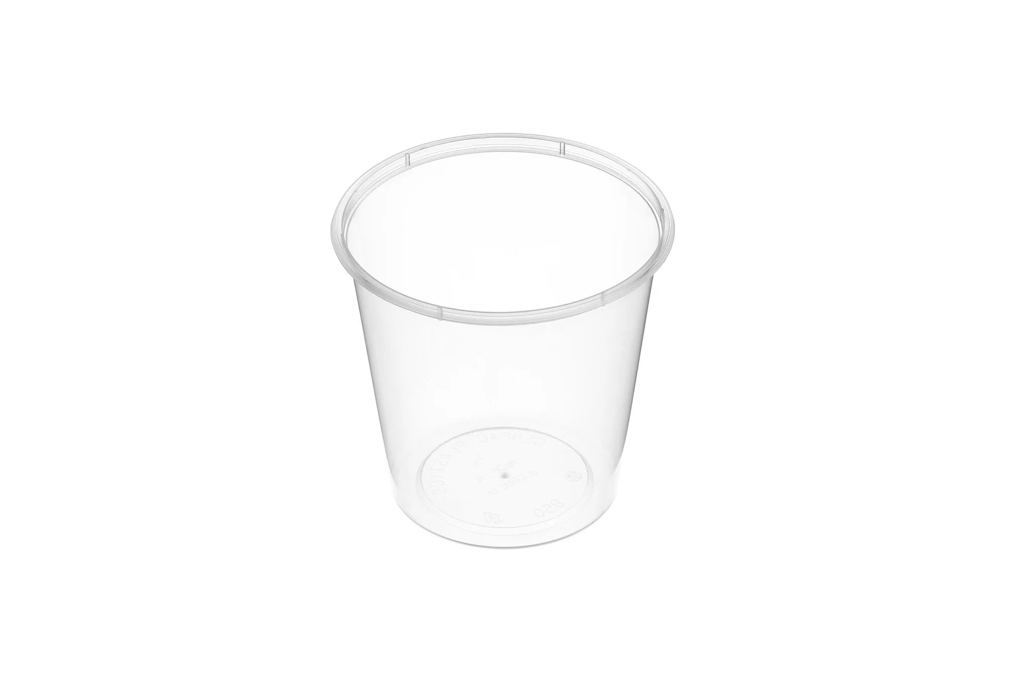 Genfac 850ml Round Container Natural (Sleeve of 50)