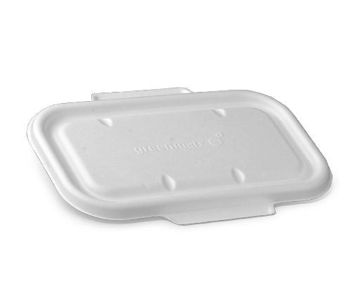 ecoware Sugarcane Lid for Takeaway Container 23oz 30oz (Carton of 400)