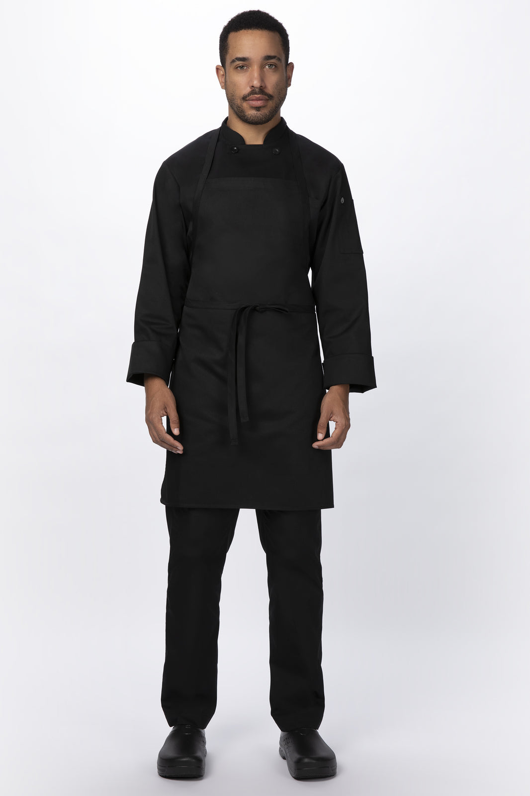 Chef Works Sustainable Bib Apron - Black