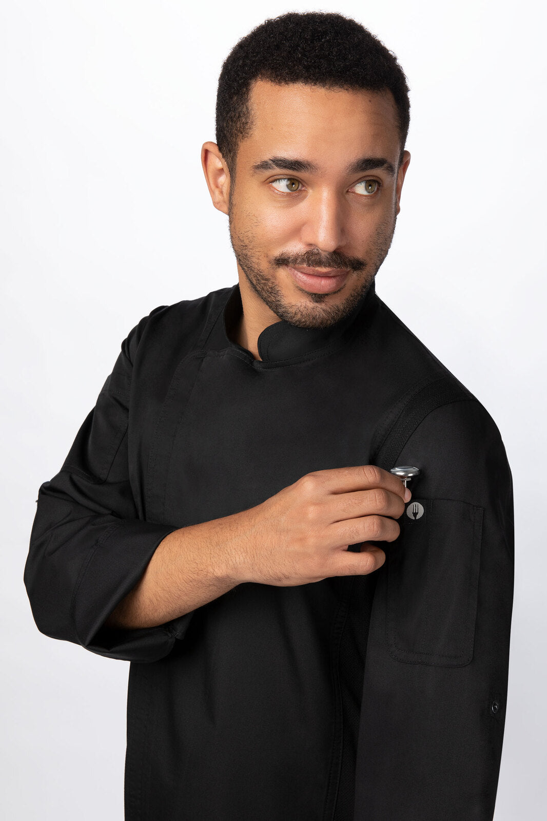 Chef Works Sustainable Hartford Chef Jacket - Black