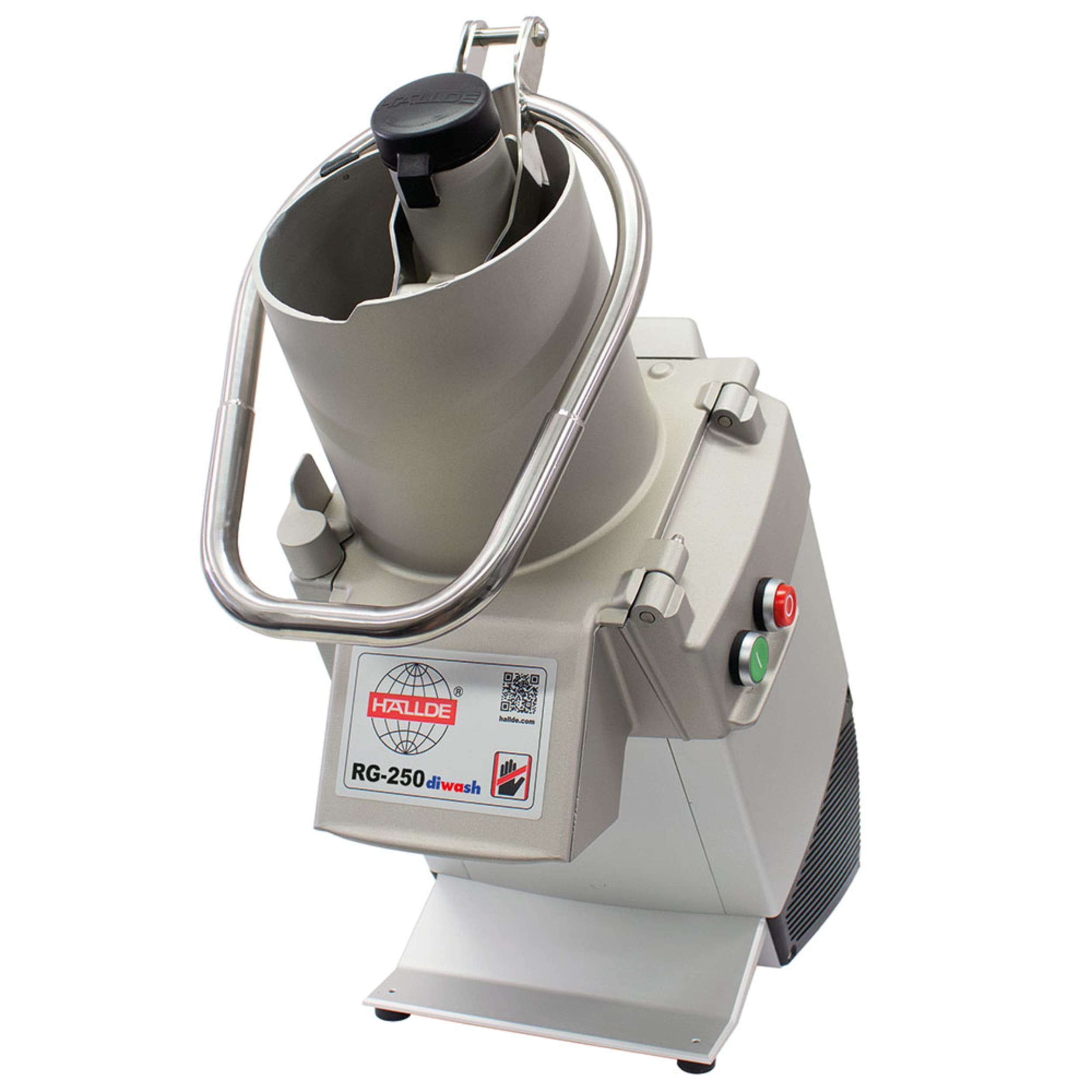 HALLDE Commercial Vegetable Preparation Machine RG-250 diwash