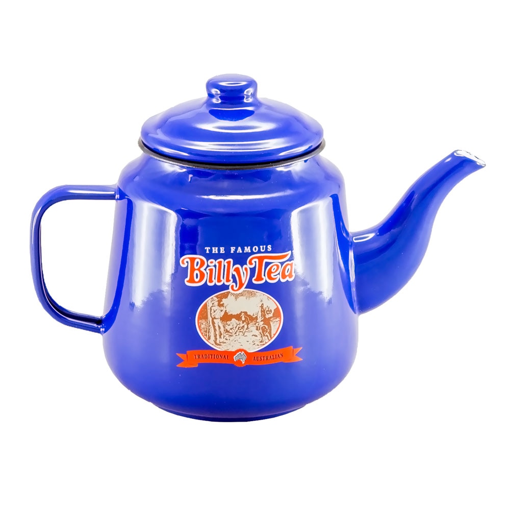 Billy Tea Enamel Teapot 1.4L - Blue