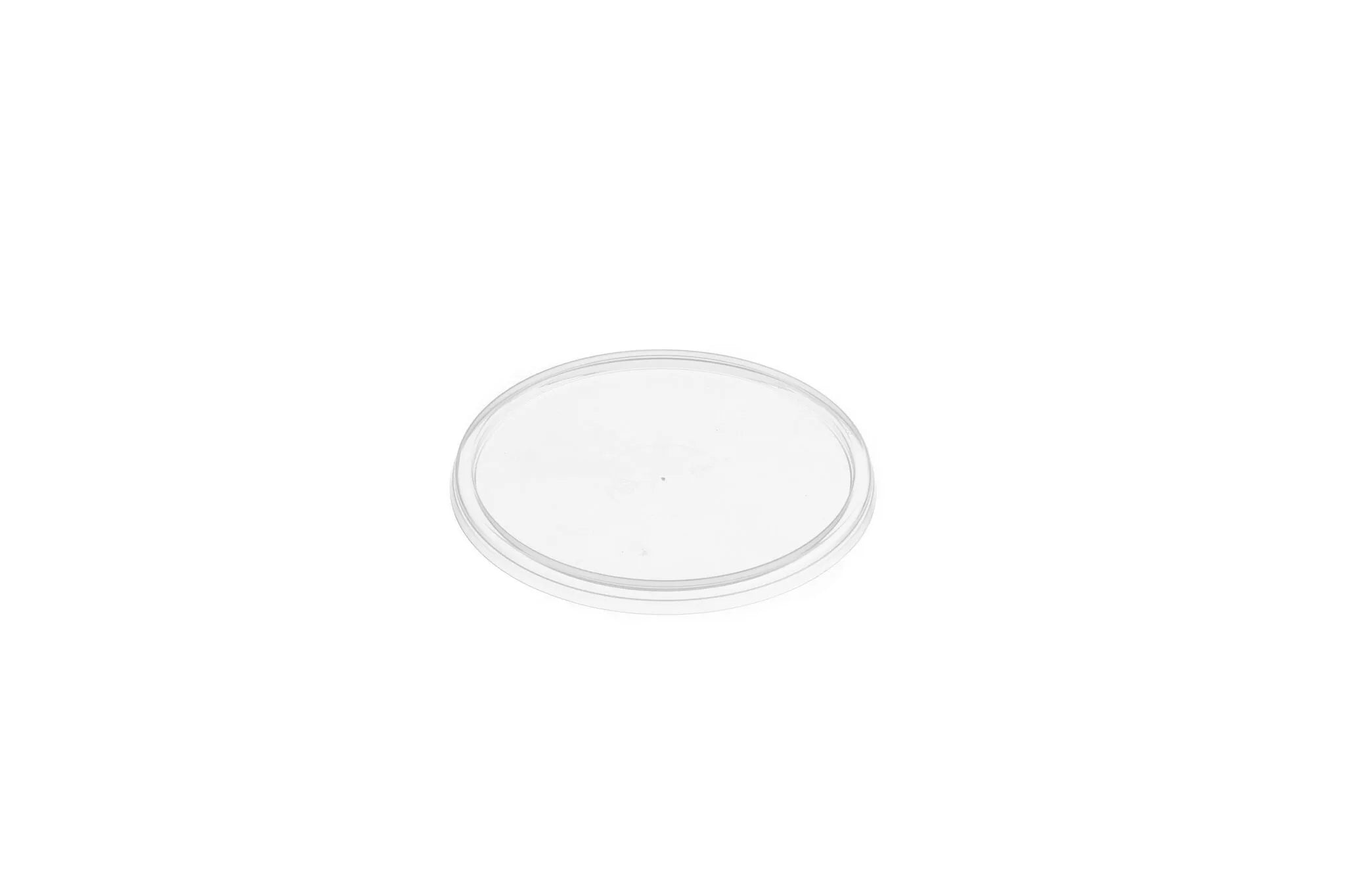 Genfac 120mm Round Lid Suit 220ml - 850ml (Sleeve of 50)