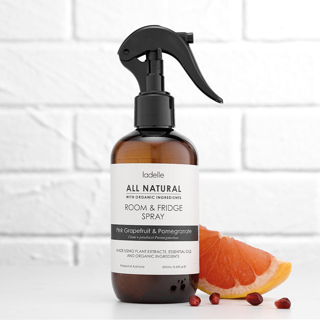Ladelle All Natural 250ml Room & Fridge Spray Grapefruit & Pomegranate