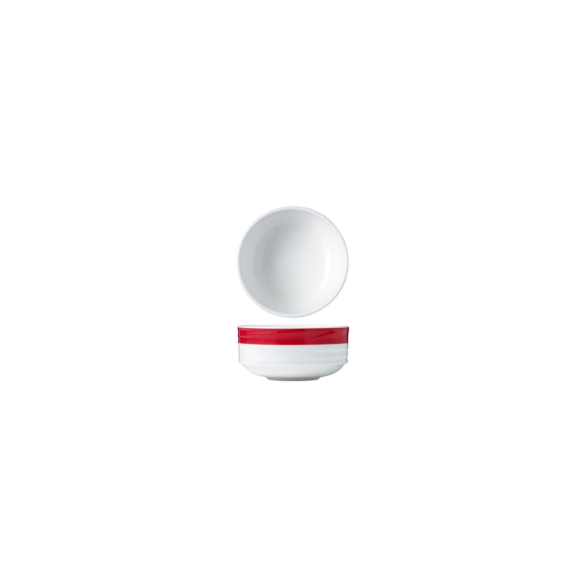 Royal Porcelain Maxadura Resonate Stackable Bowl 110mm (270ml) Red Band