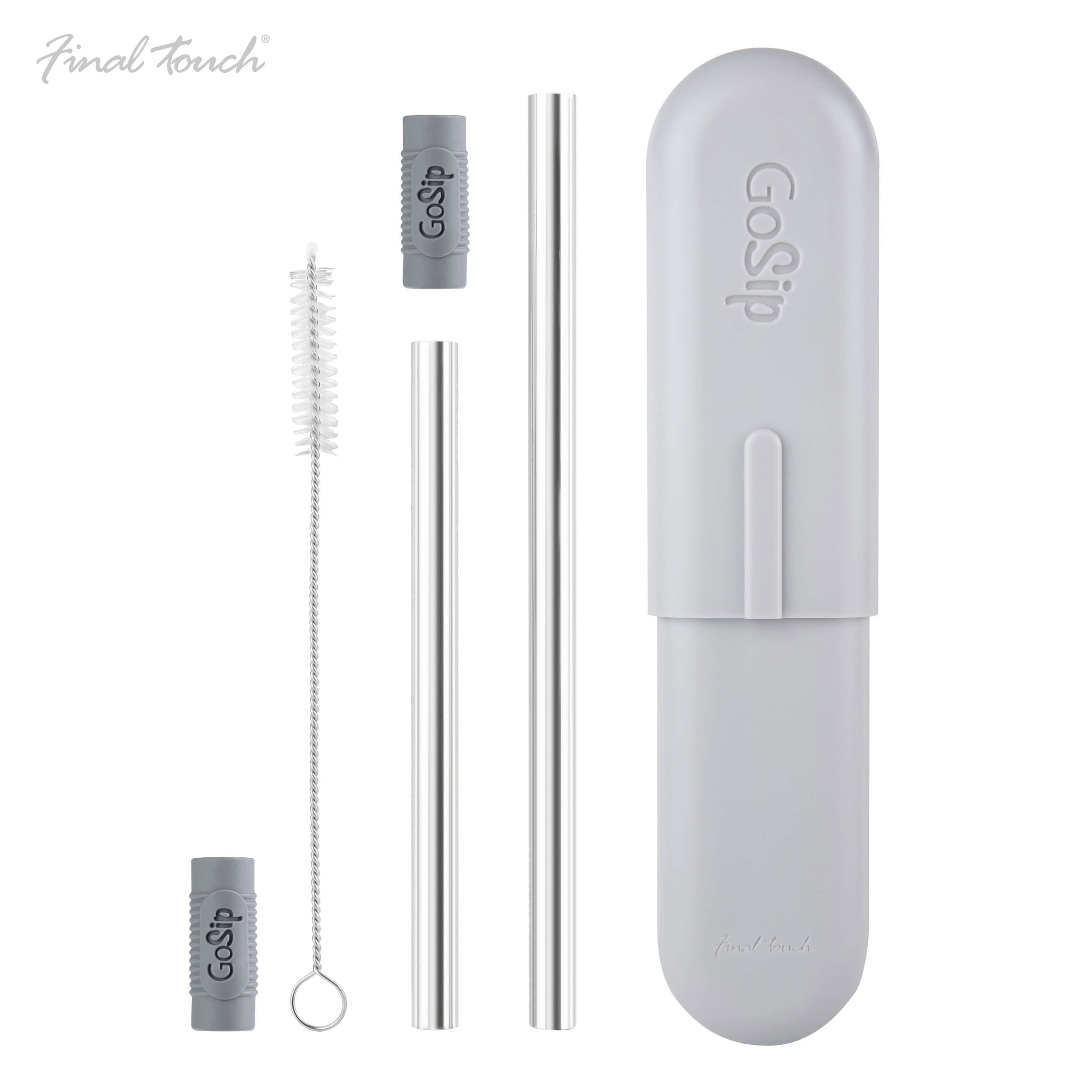 Go Sip Stainless Steel Multi Use Straws