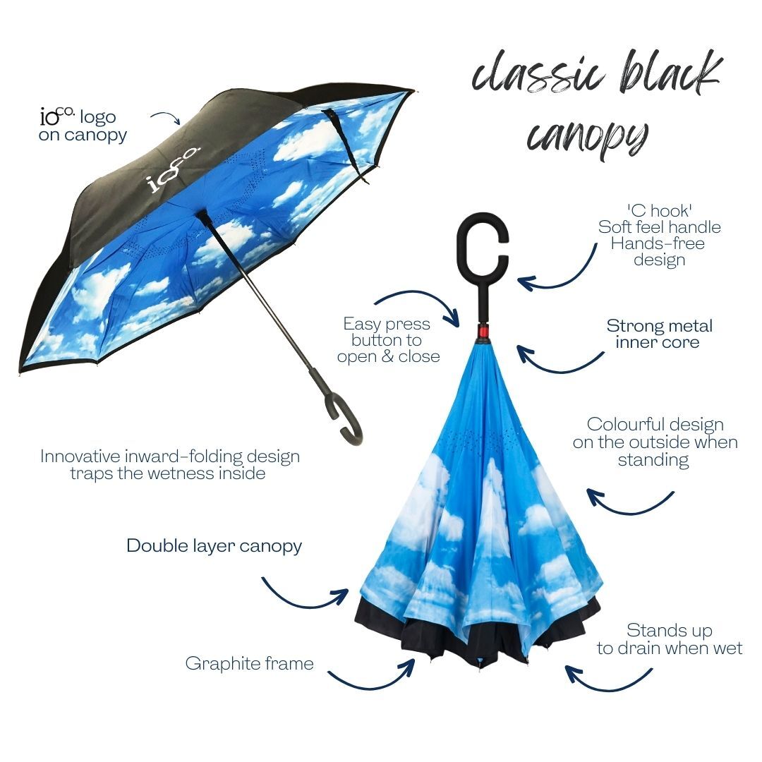 IOco Reverse Umbrella - Day Sky