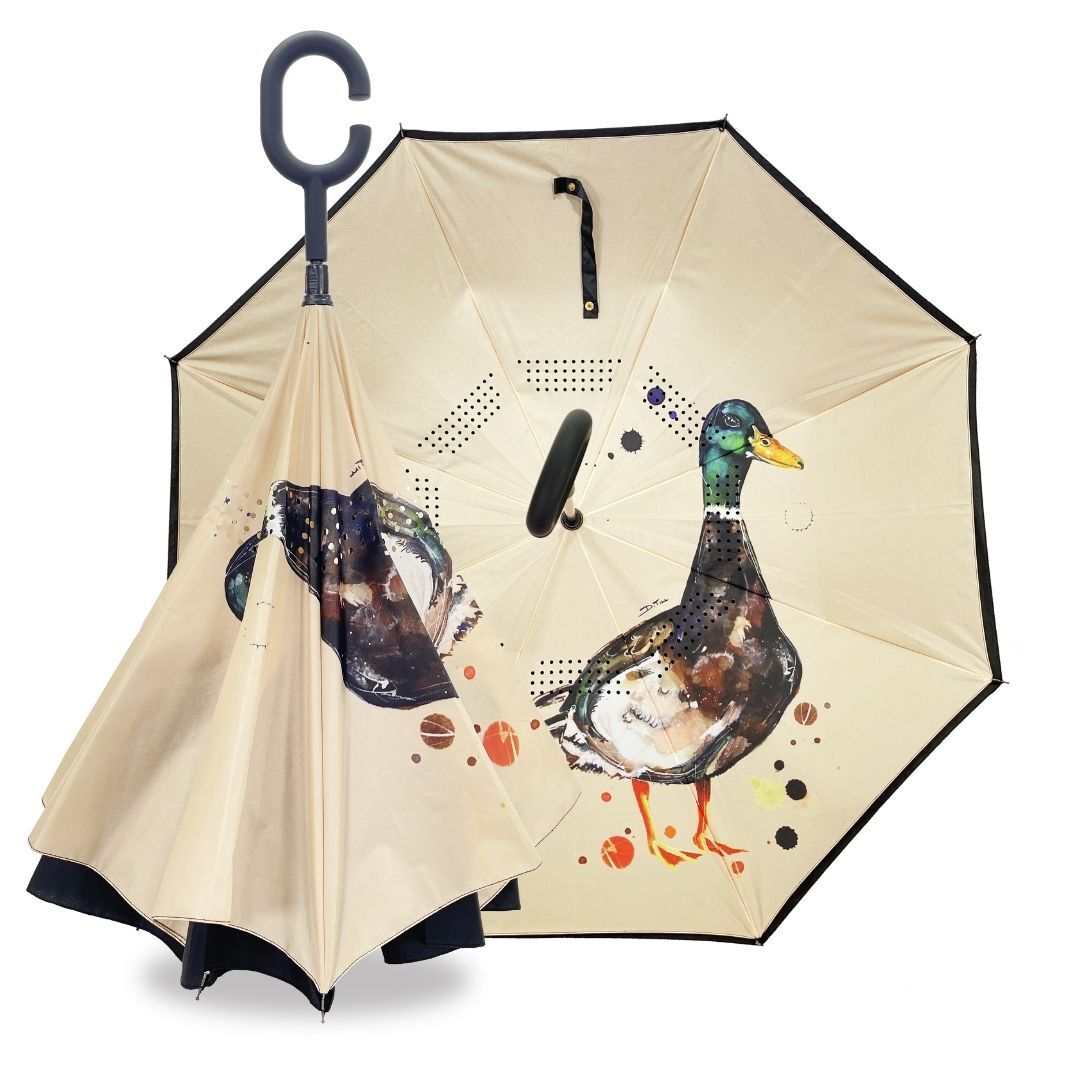 IOco Reverse Umbrella UPF50+ - Mallard Duck