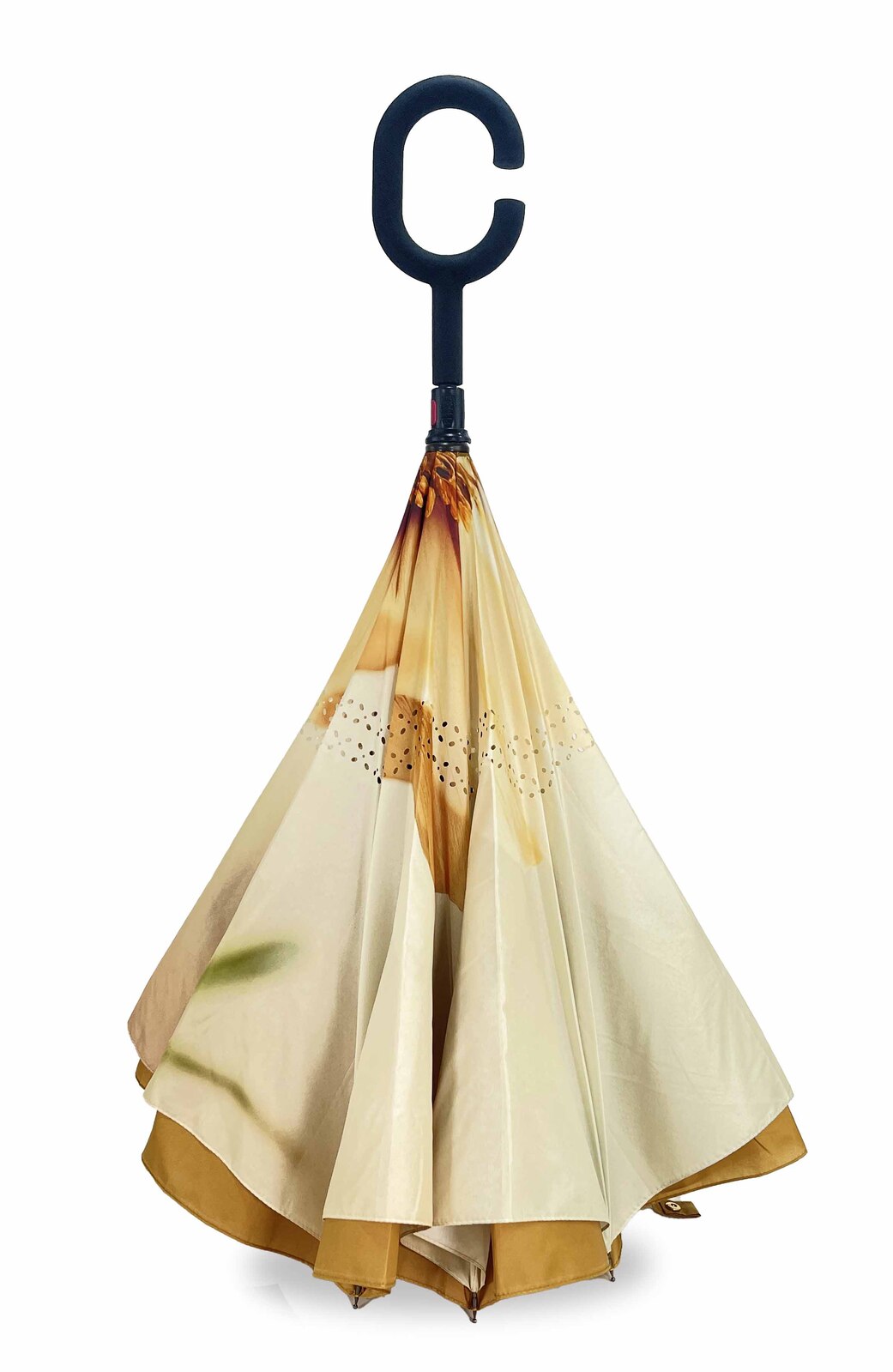 IOco Reverse Umbrella - Golden Poppy