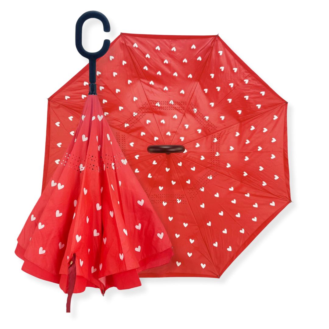 IOco Reverse Umbrella - Lots of Love
