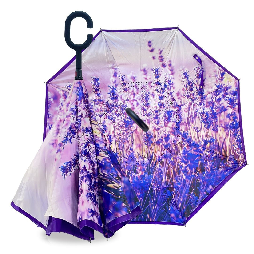 IOco Reverse Umbrella - Lavender Haze