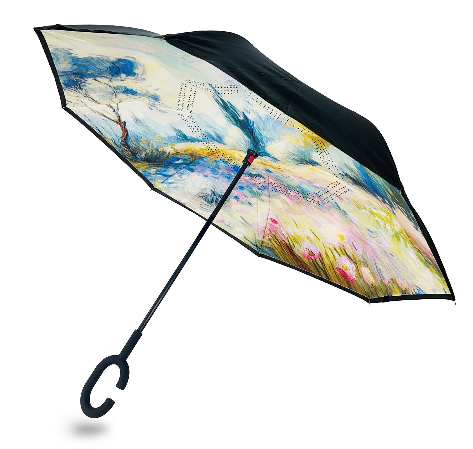 IOco Reverse Umbrella UPF50+ - Impressionist Garden