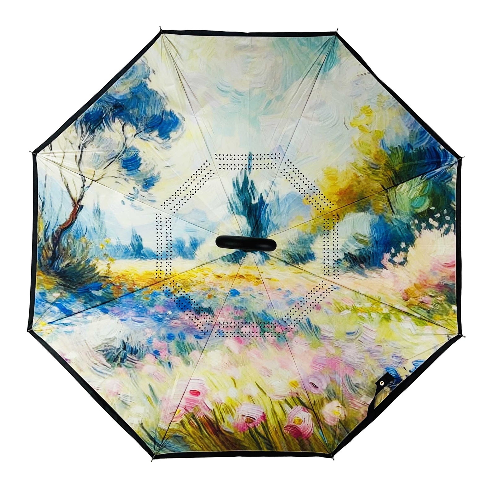 IOco Reverse Umbrella UPF50+ - Impressionist Garden