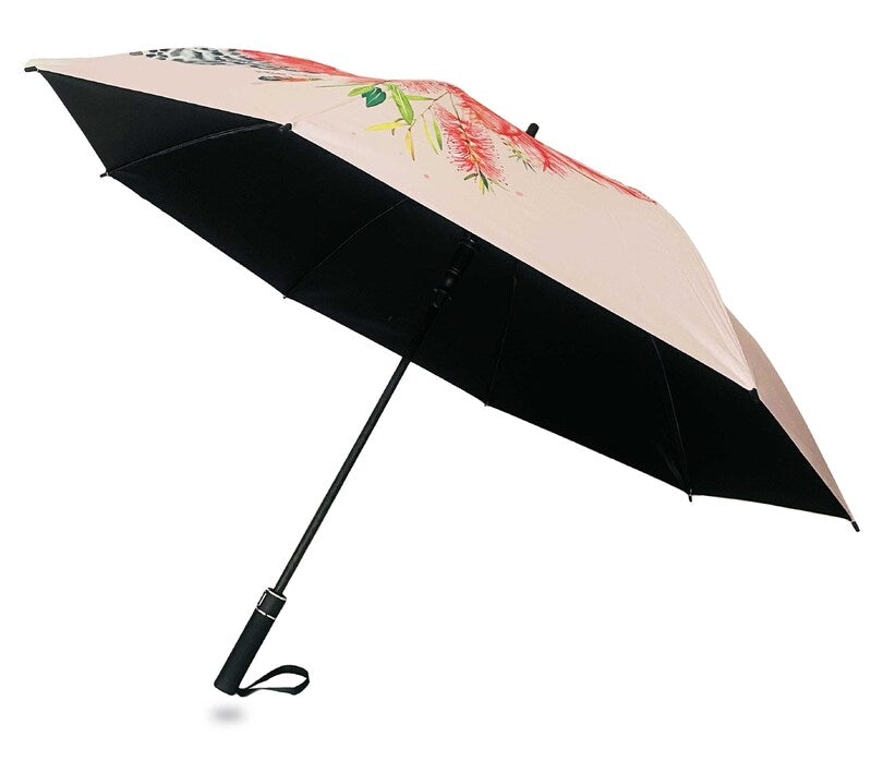 IOco Big Golf Umbrella 124cm - Gang-gang Cockatoo