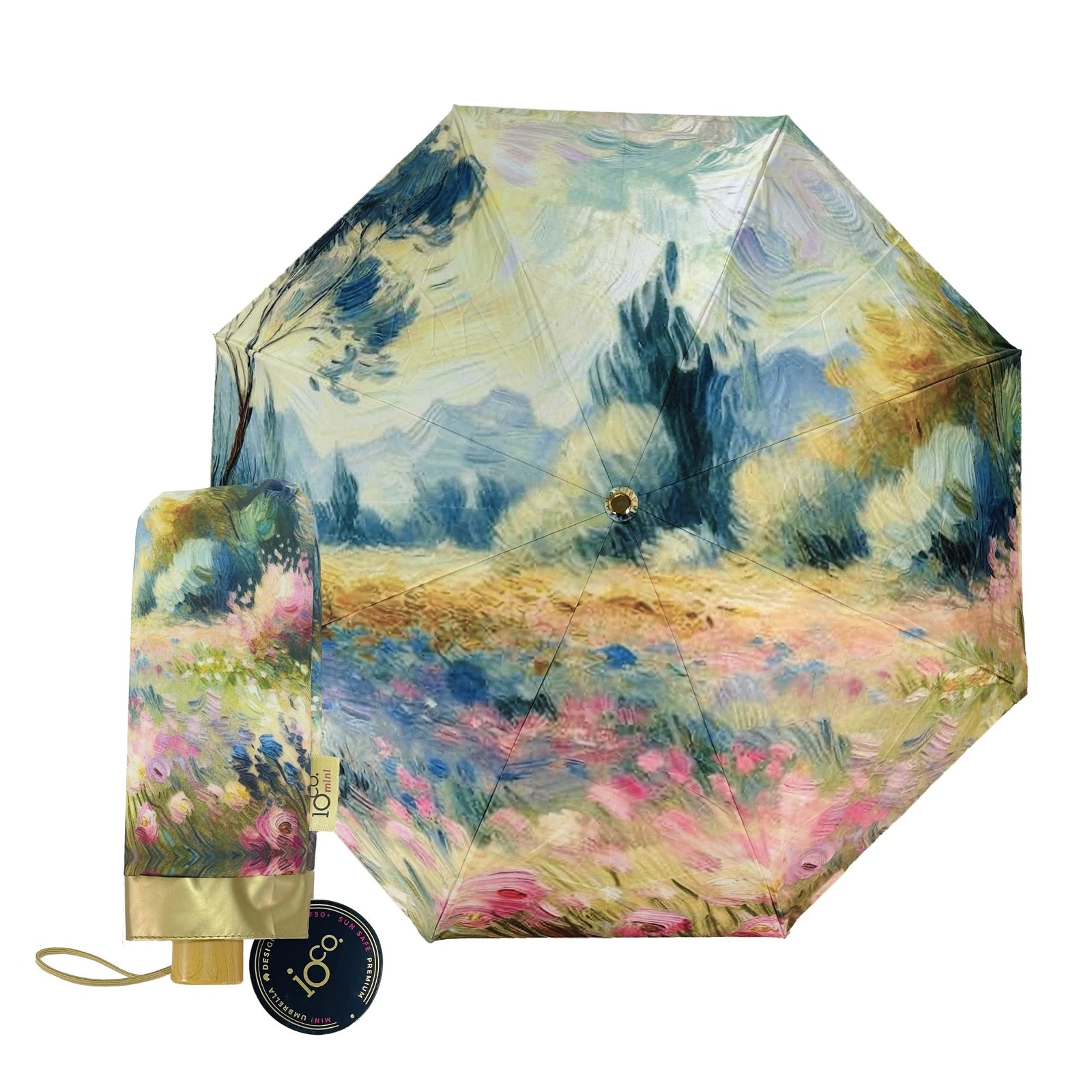 IOco Mini Umbrella UPF50+ - Impressionist Garden