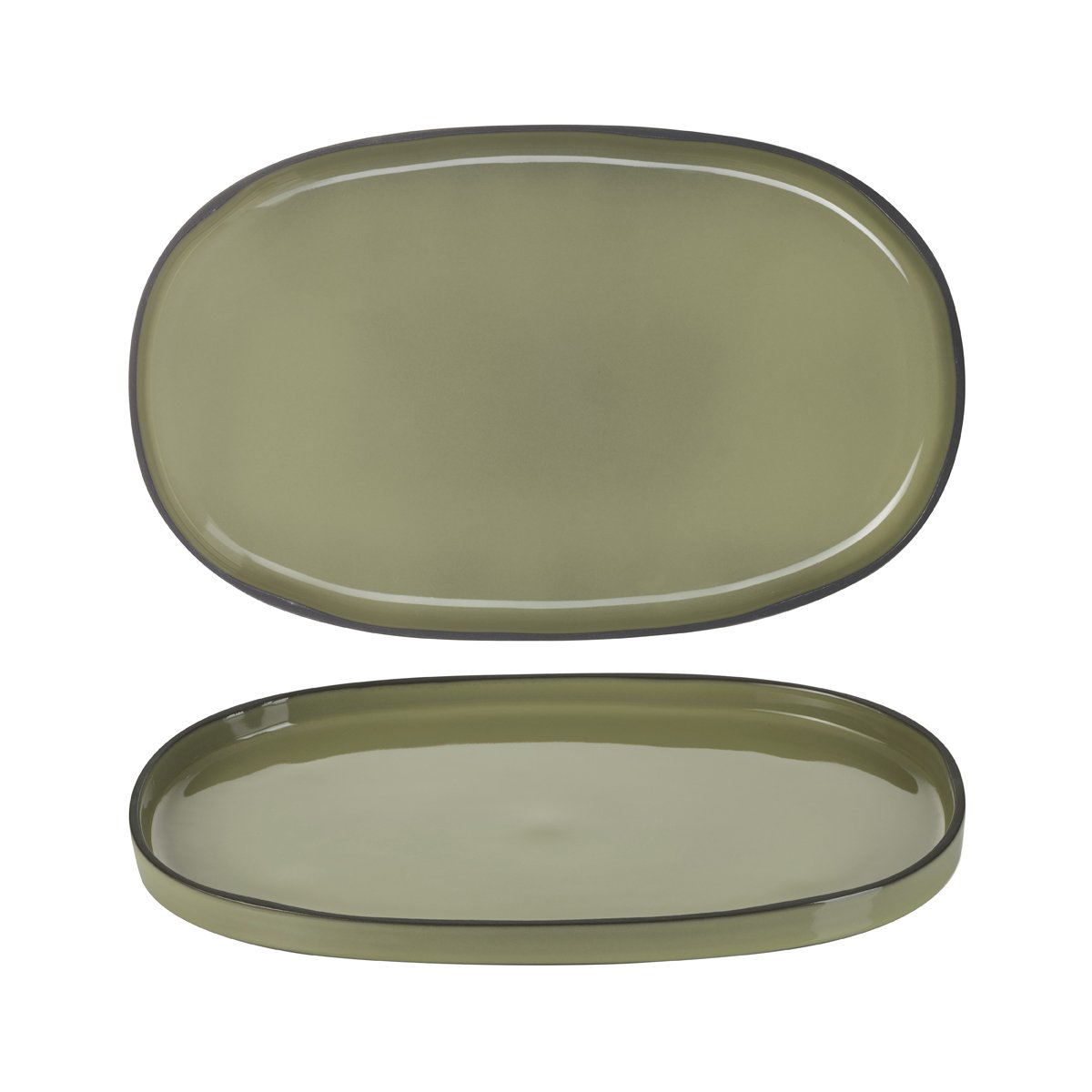 Revol Caractere Cardamom Oval Plate 355x218mm