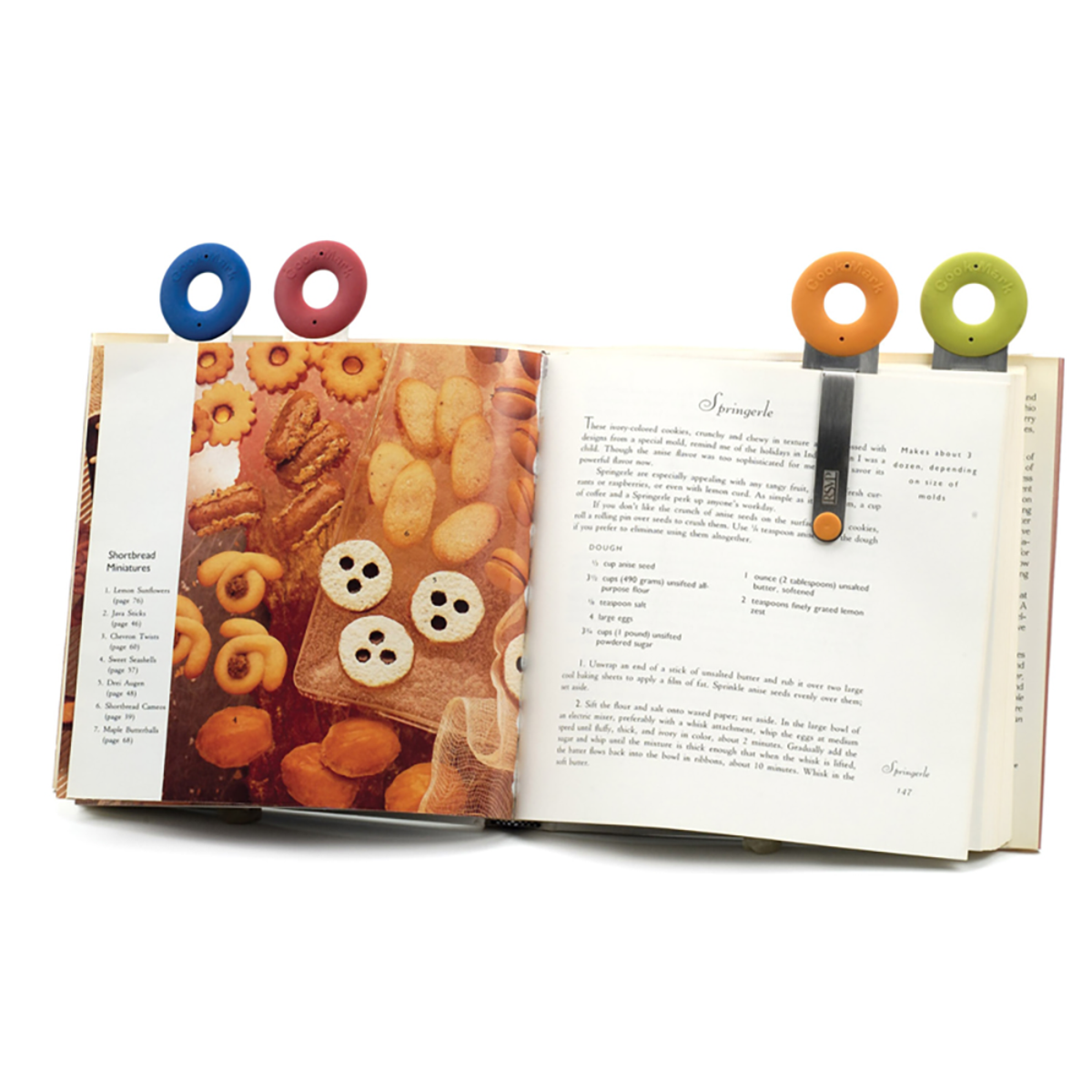 RSVP Cookbook Mark Set of 4