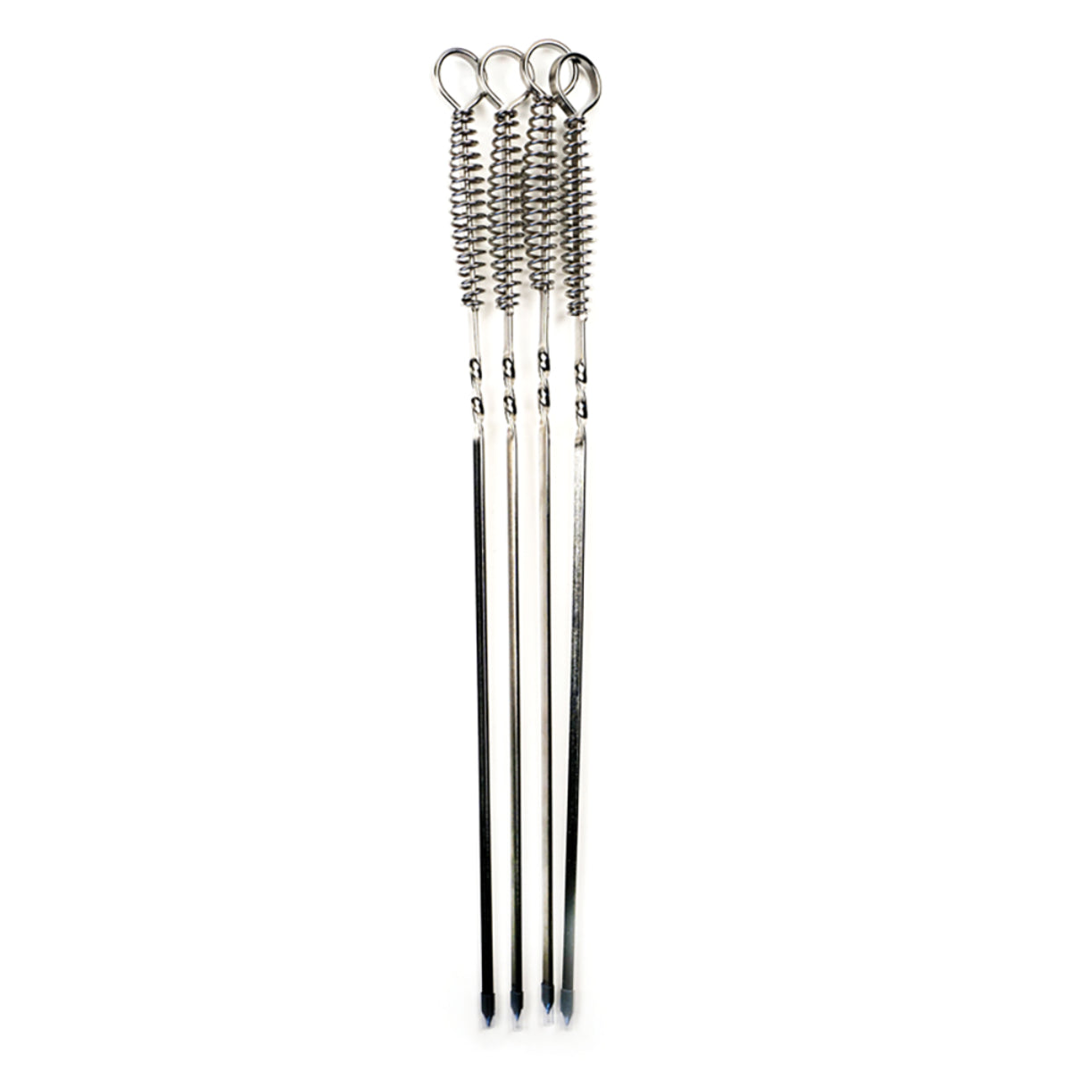 RSVP Endurance Stainless Steel Spring Skewers Set 4 35.5cm