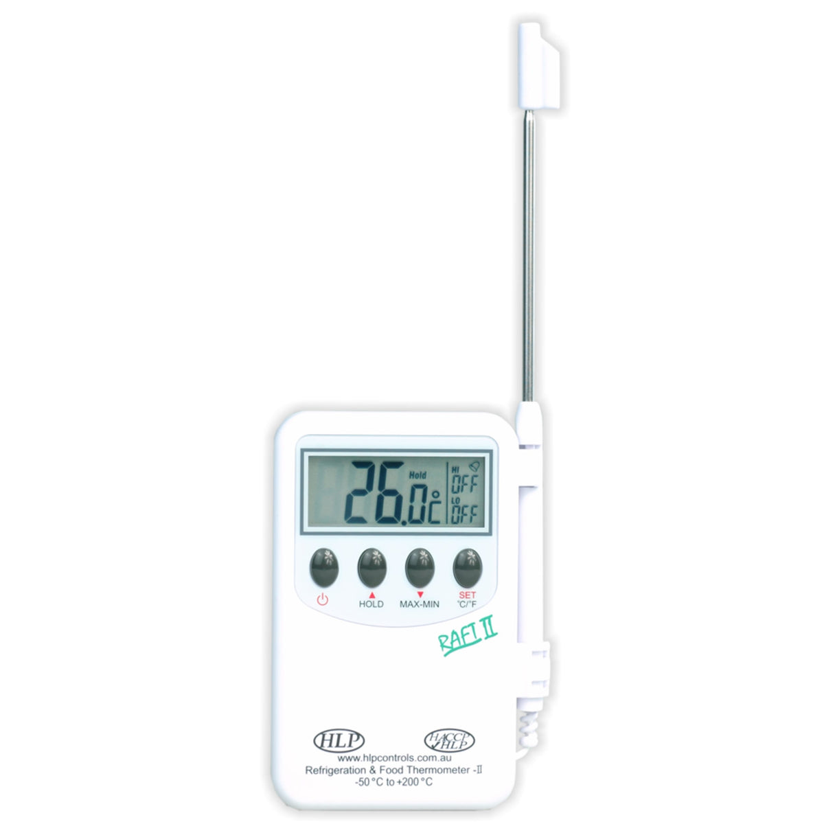 HLP RAFT II Refrigeration & Food External Probe Thermometer